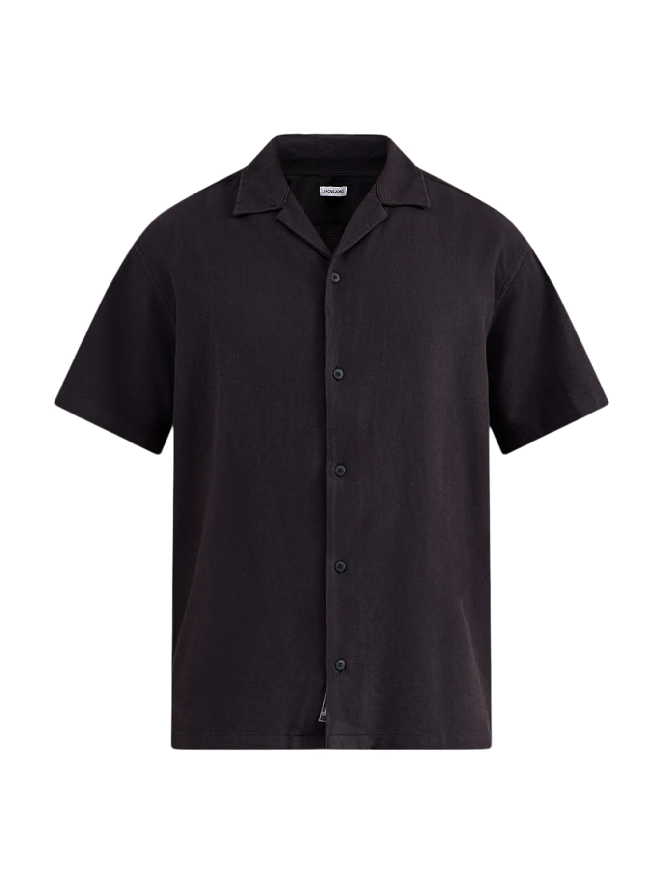 Global Waffle Resort Shirt Black