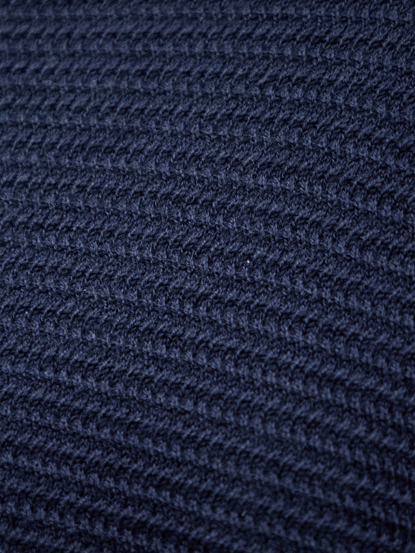 Bluriley Knit Crew Neck Jumper Navy - Image 3