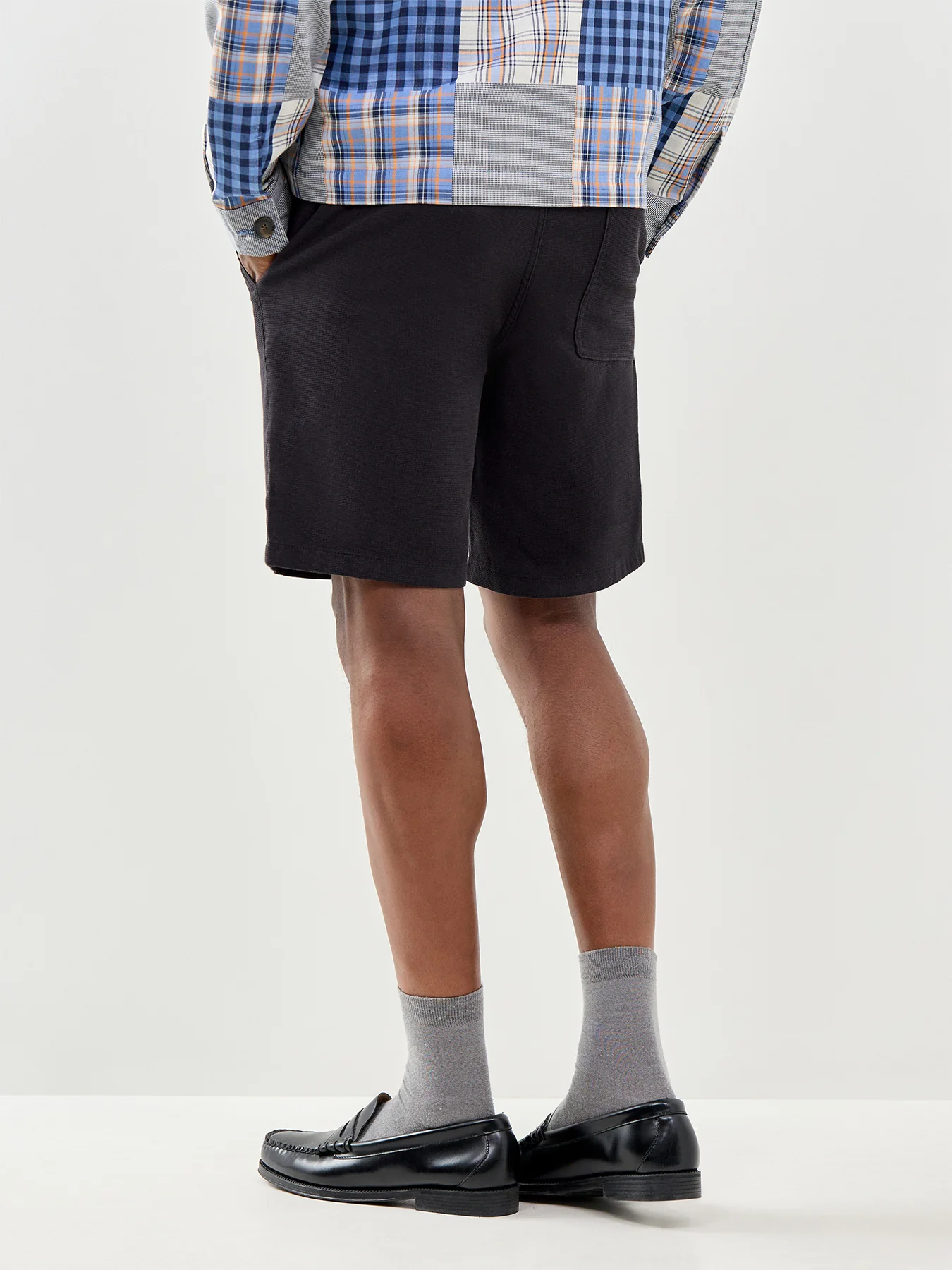 Jpstjaiden Waffle Resort Shorts Black - Image 5