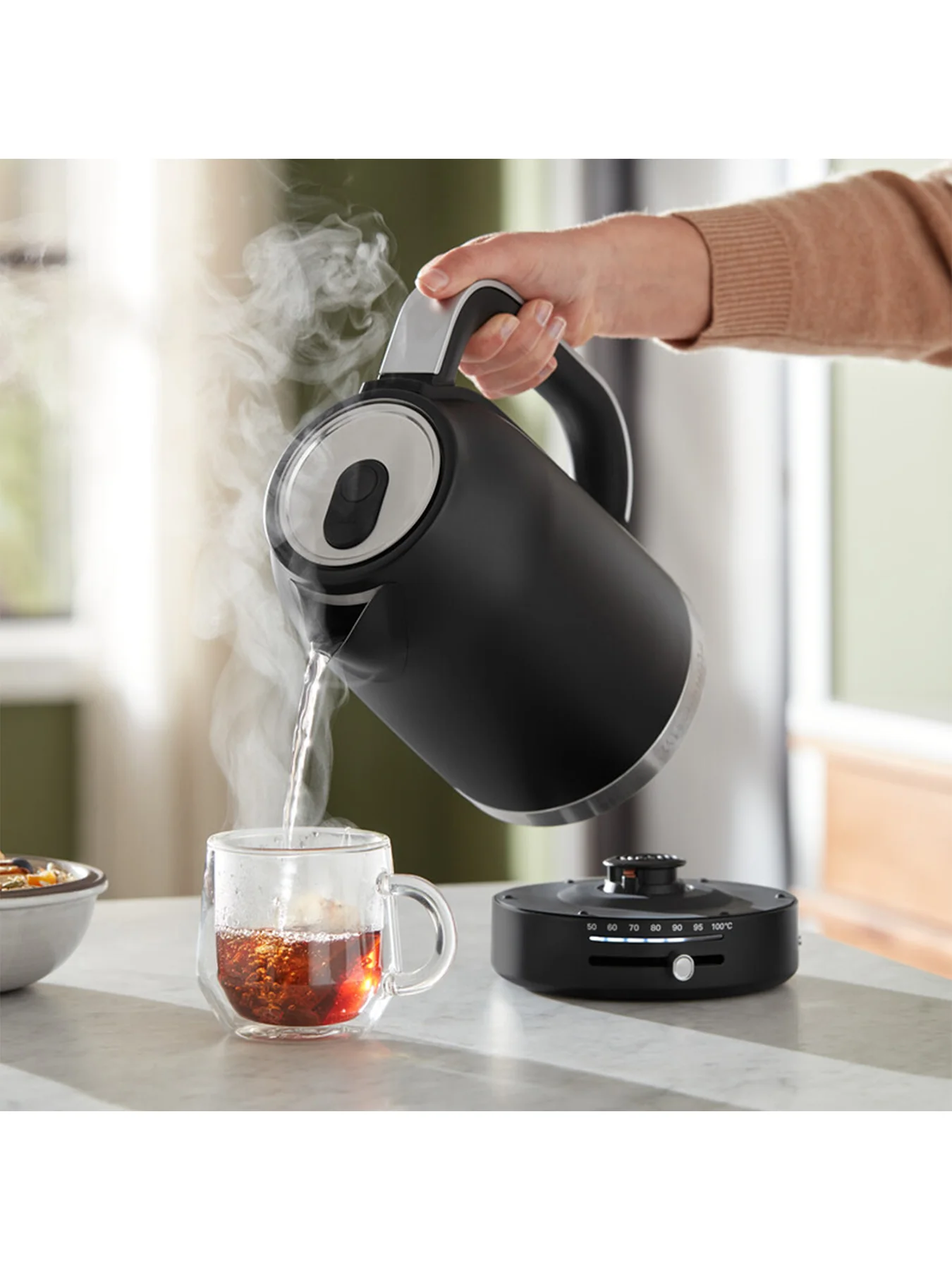 Variable Temperature 1.7L Kettle Matte Black - Image 3