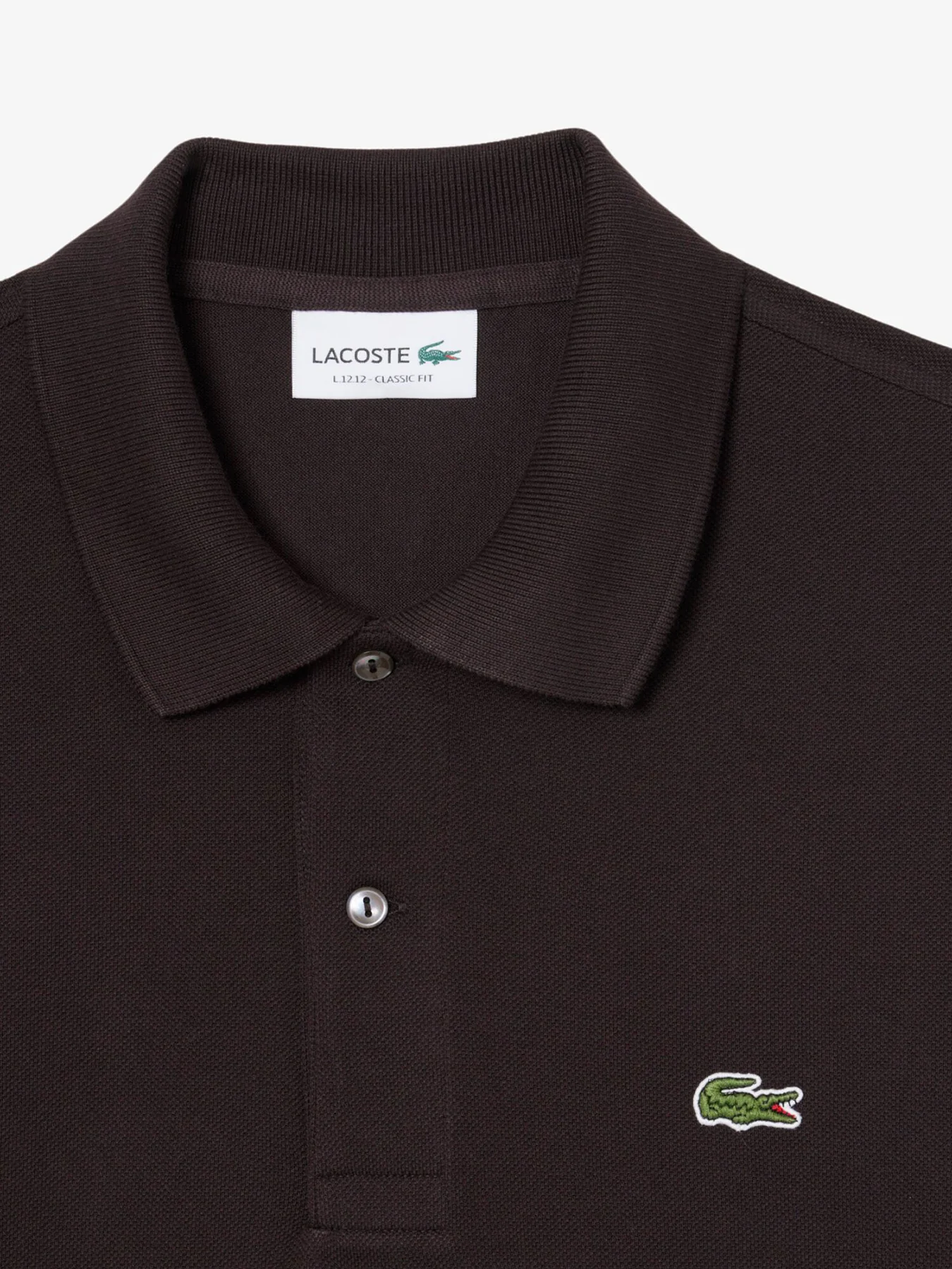 Classic Polo Top Brown - Image 2