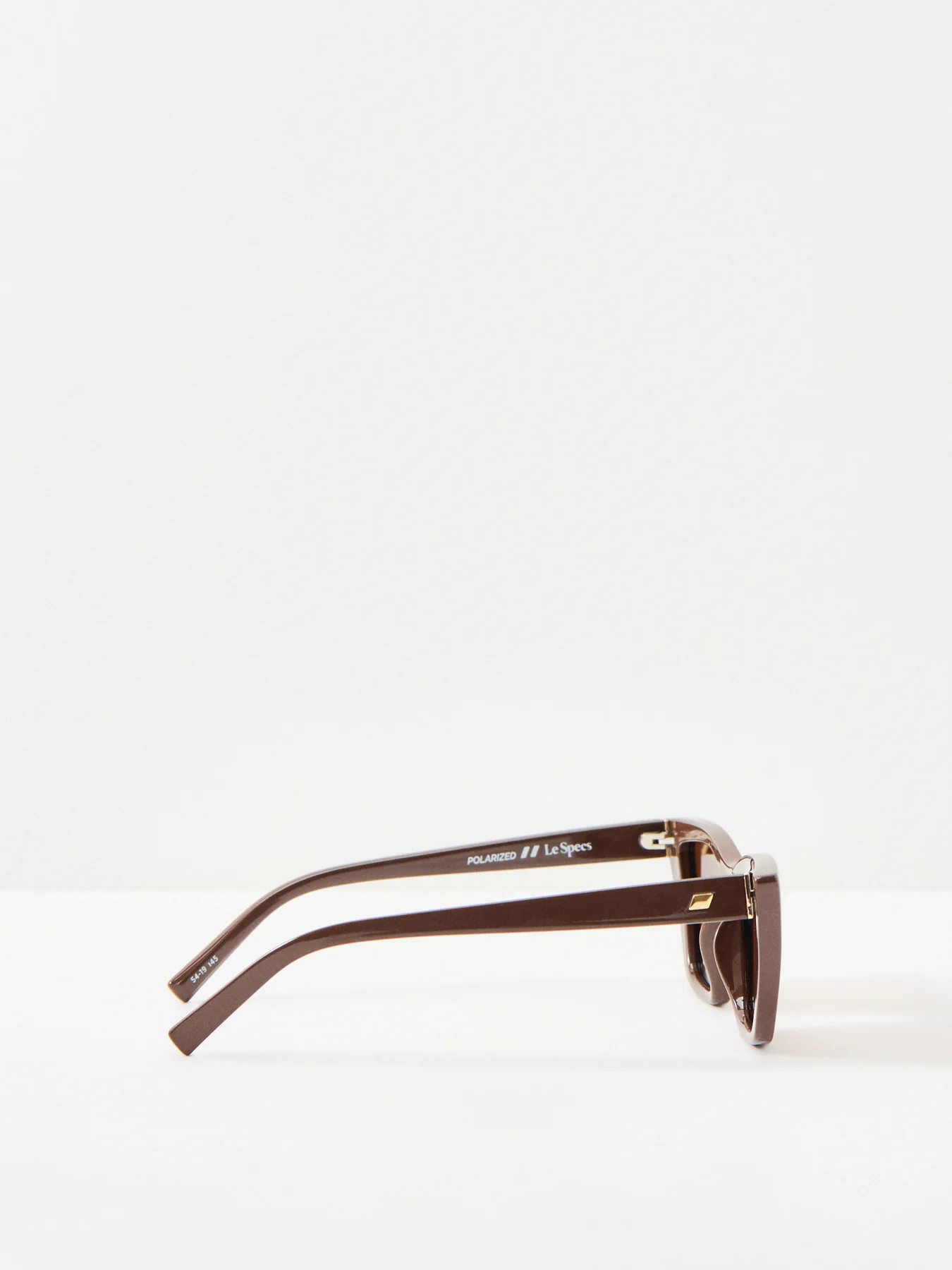 Velodrome Cat Eye Sunglasses Brown - Image 2