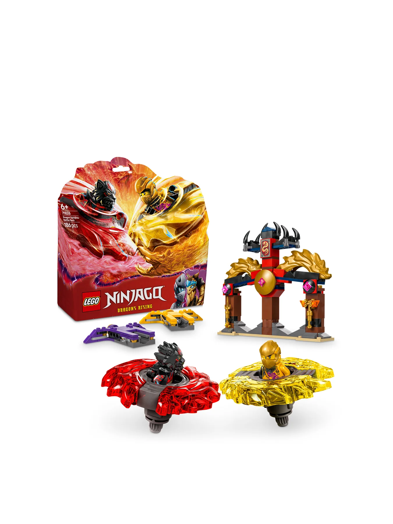 Dragon Spinjitzu Battle Pack Construction Set 71826 - Image 2