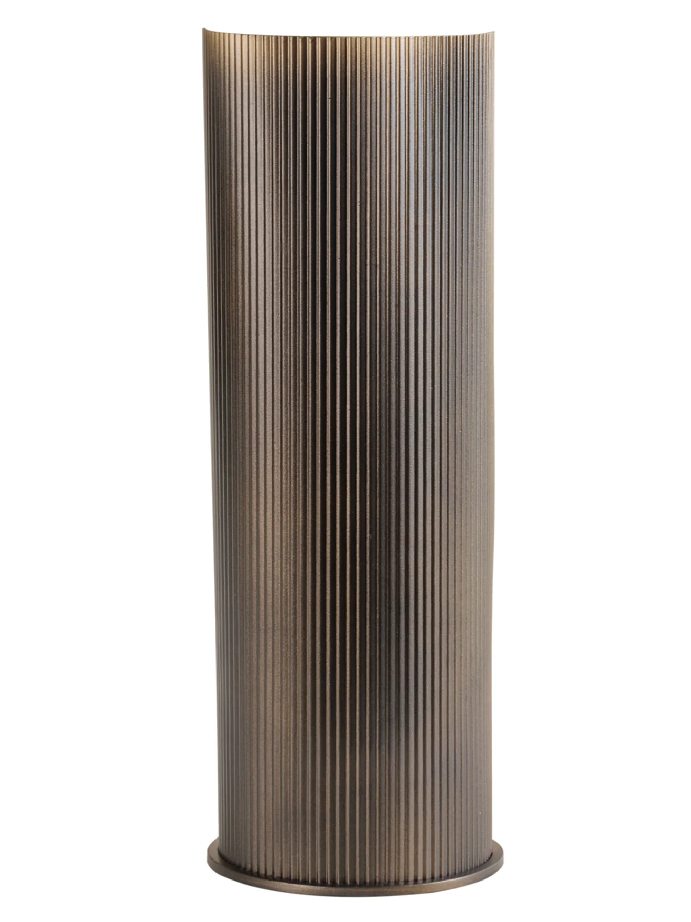 Belvedere Aged Gold Table Hurricane Brown - Image 3