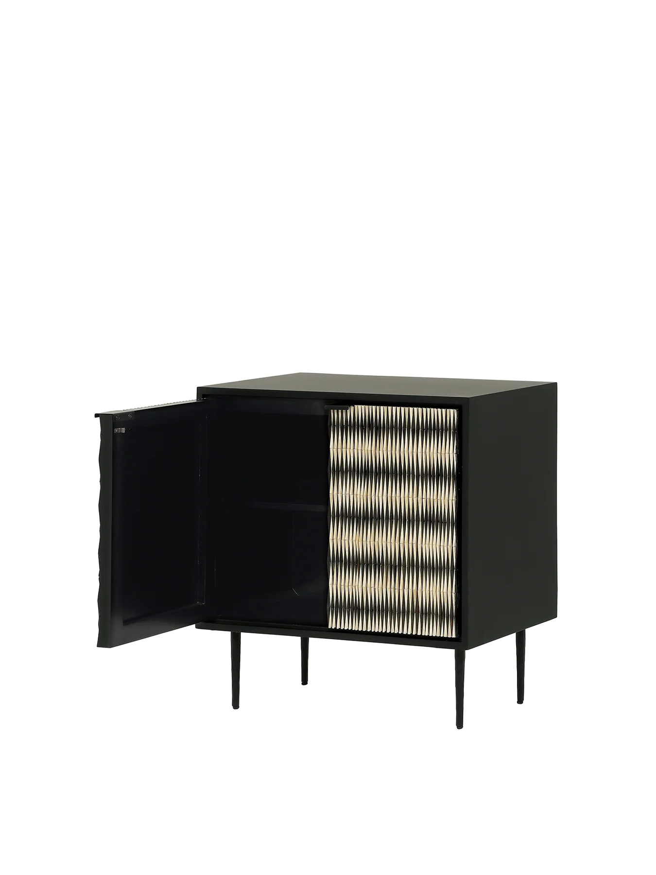 Imperia Bone Inlay Display Cabinet Black - Image 2