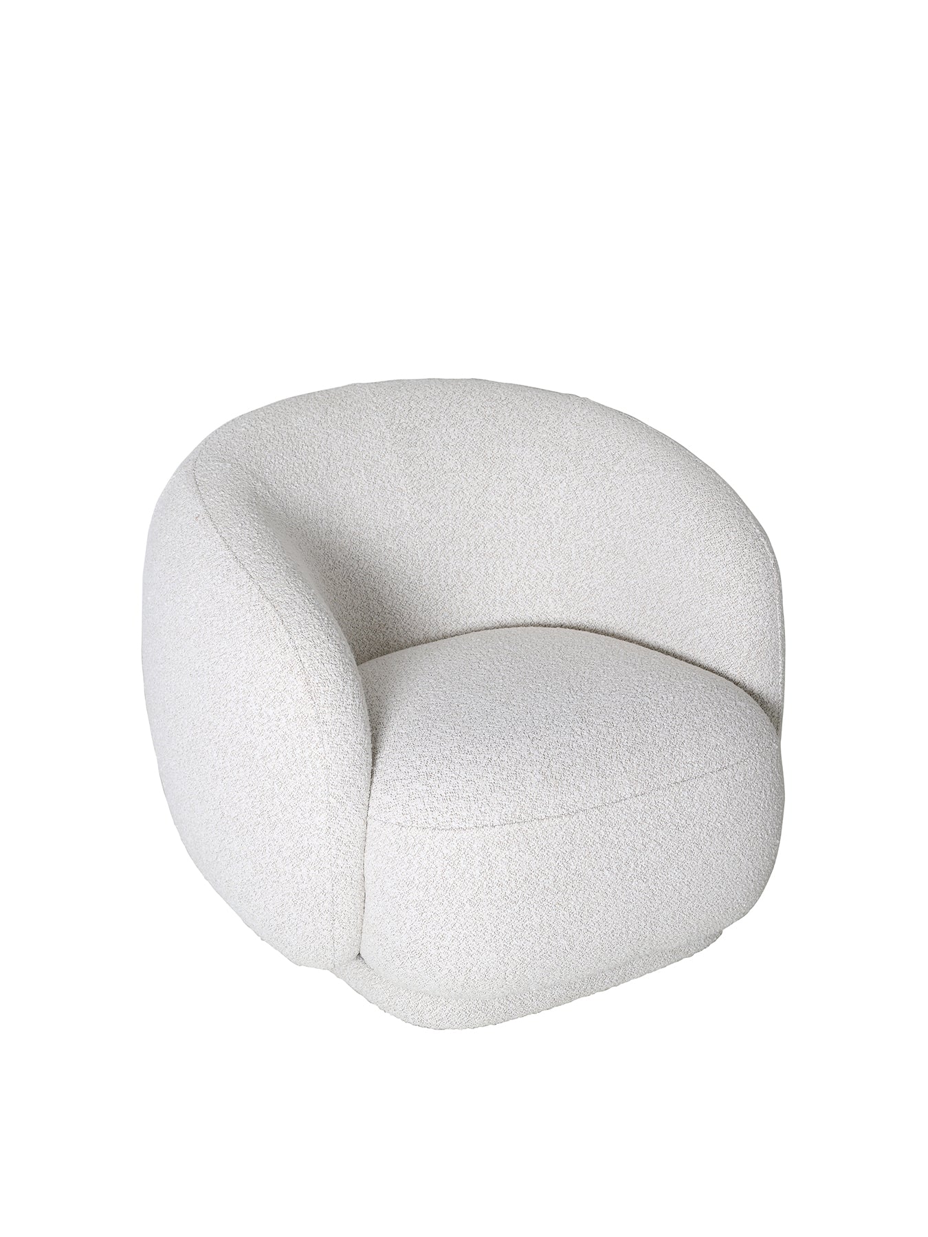 Truro Swivel Occasional Chair Ivory - Image 2