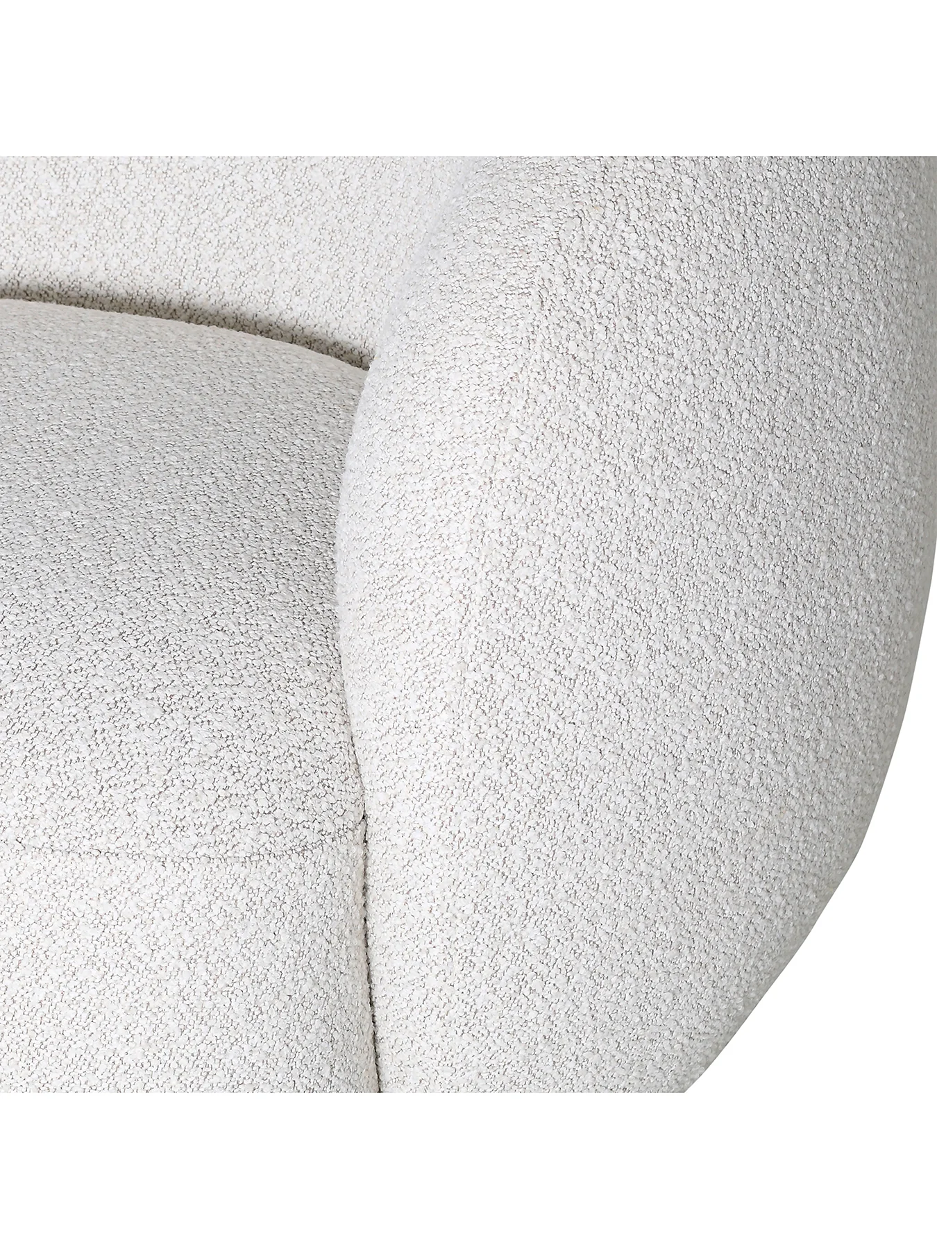 Truro Swivel Occasional Chair Ivory - Image 4