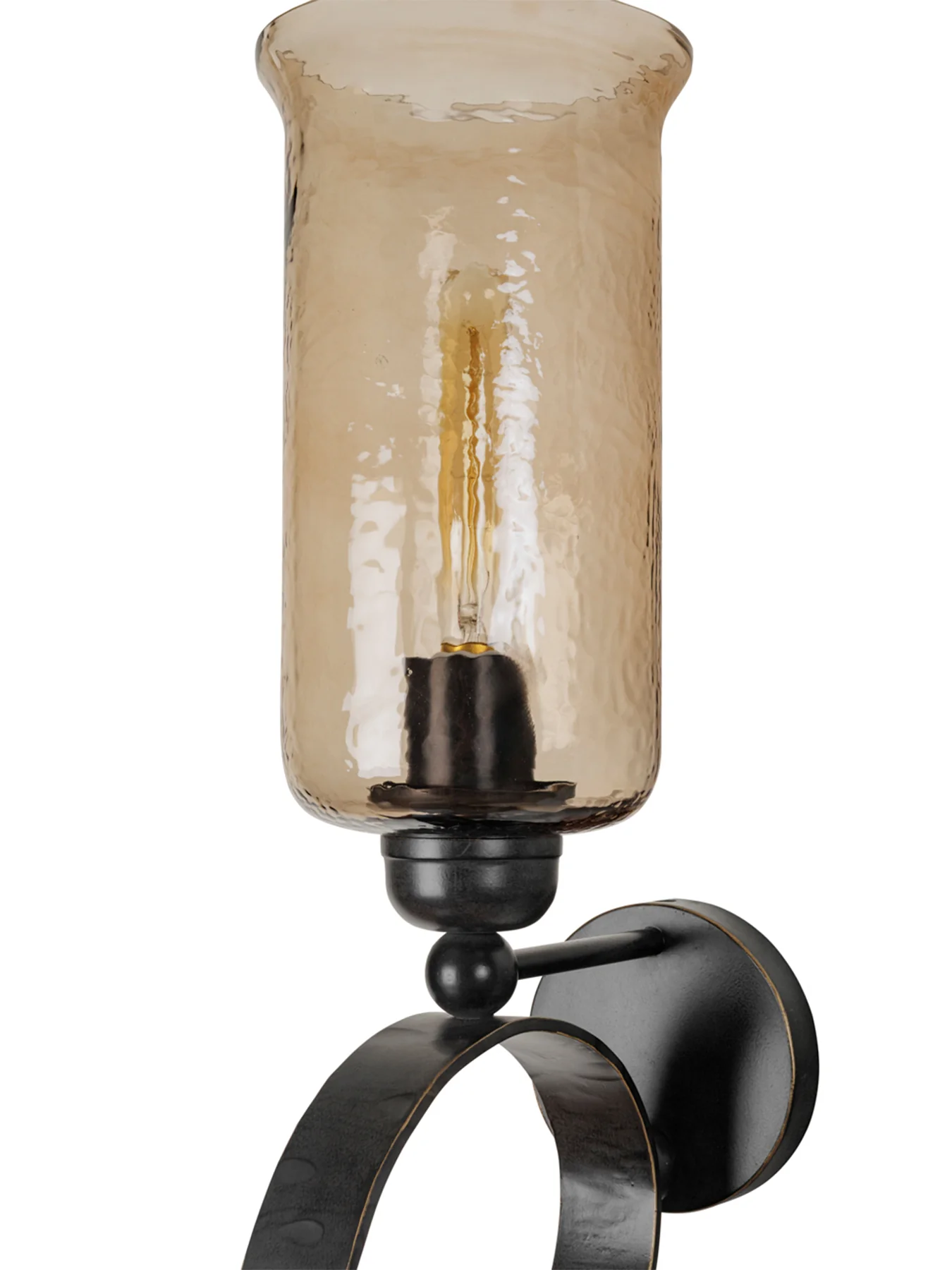 Timmins Scroll Wall Light Brown - Image 3