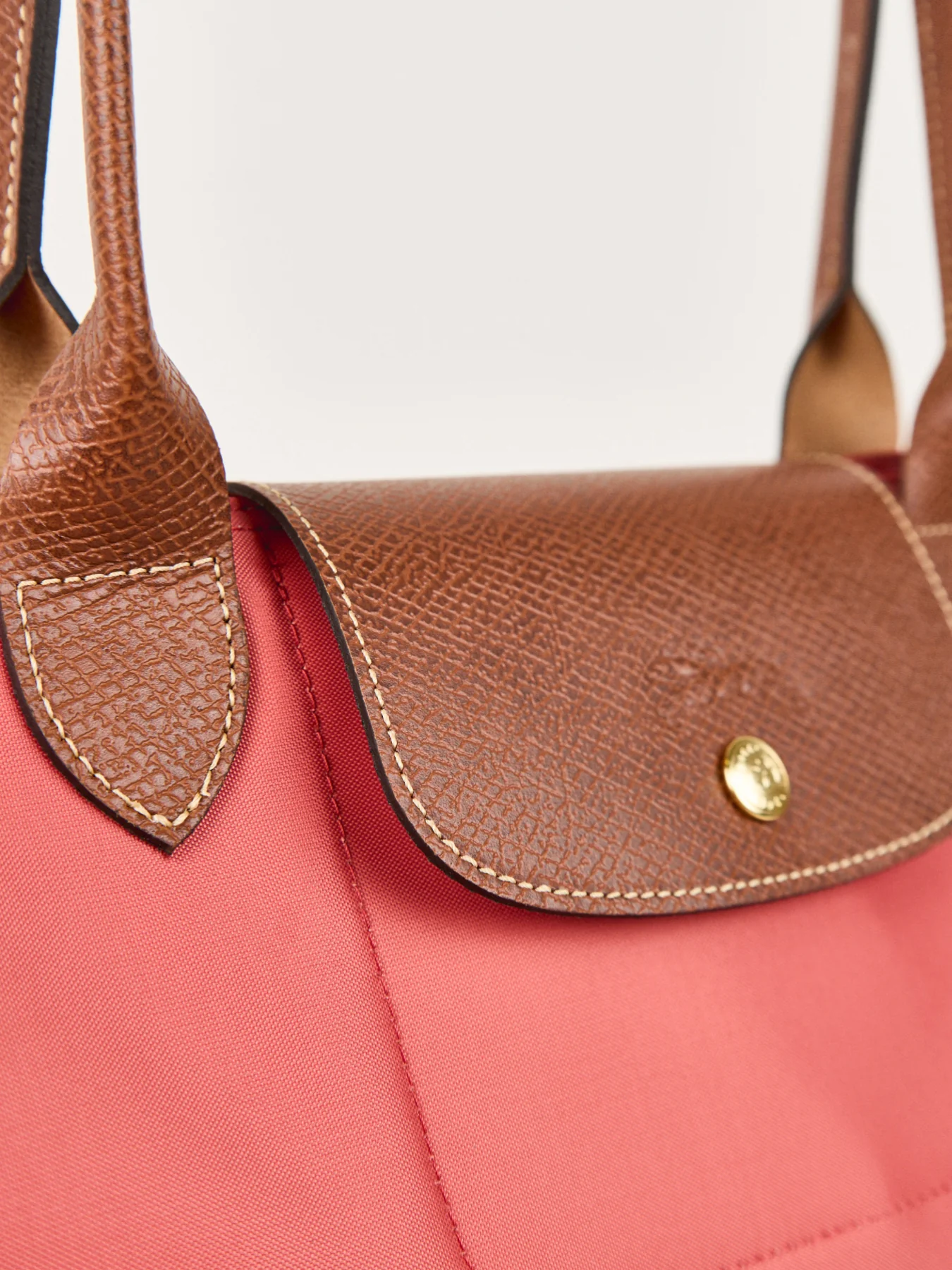 Le Pliage Original Large Tote Bag Strawberry - Image 4