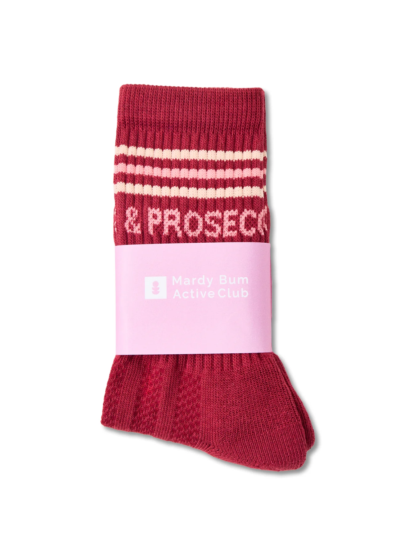 Pilates and Prosecco Socks