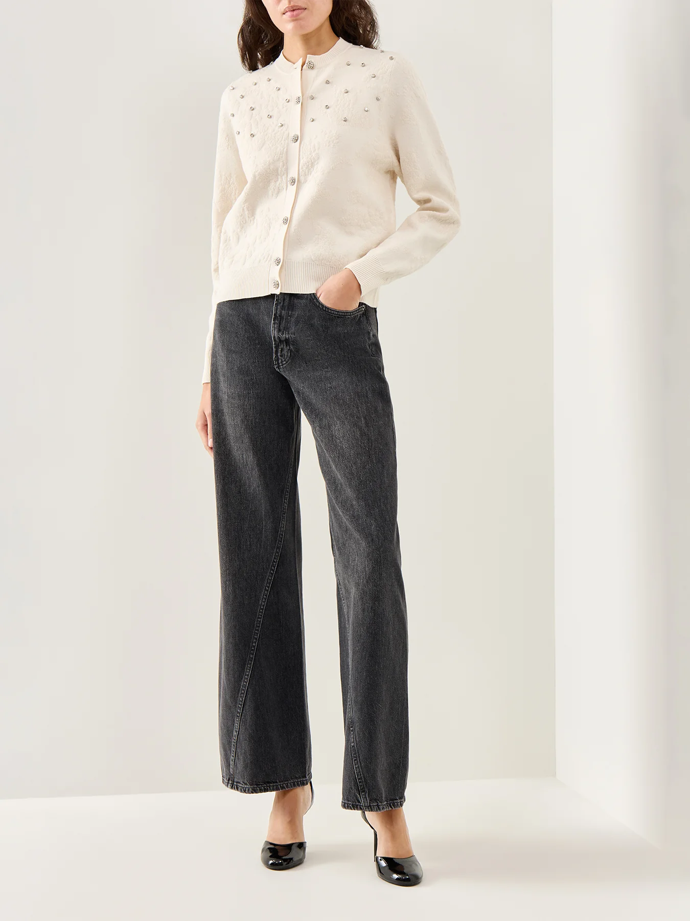 Adorato Fine-Knit Cardigan - Image 2