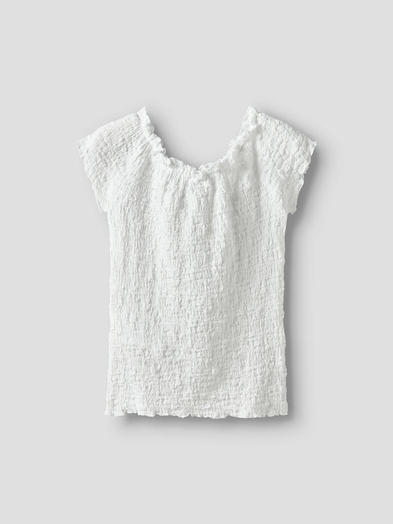 Kids' Textured Short Sleeve Top - Image 2