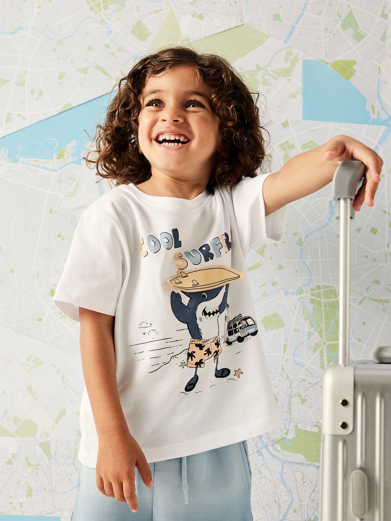 Kids' Jabe T-Shirt White - Image 4