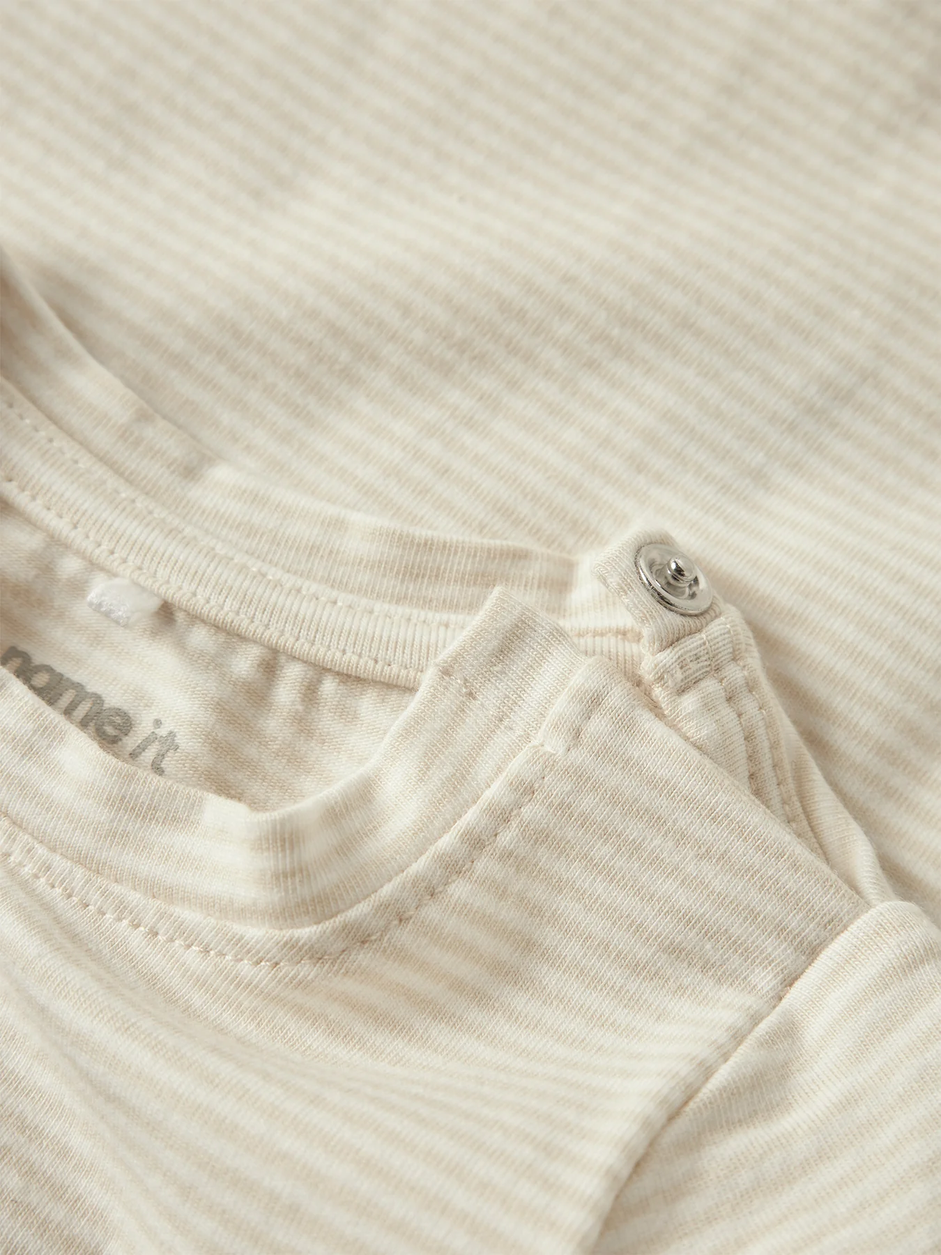 Baby Jople Short Sleeve Top Cream - Image 3