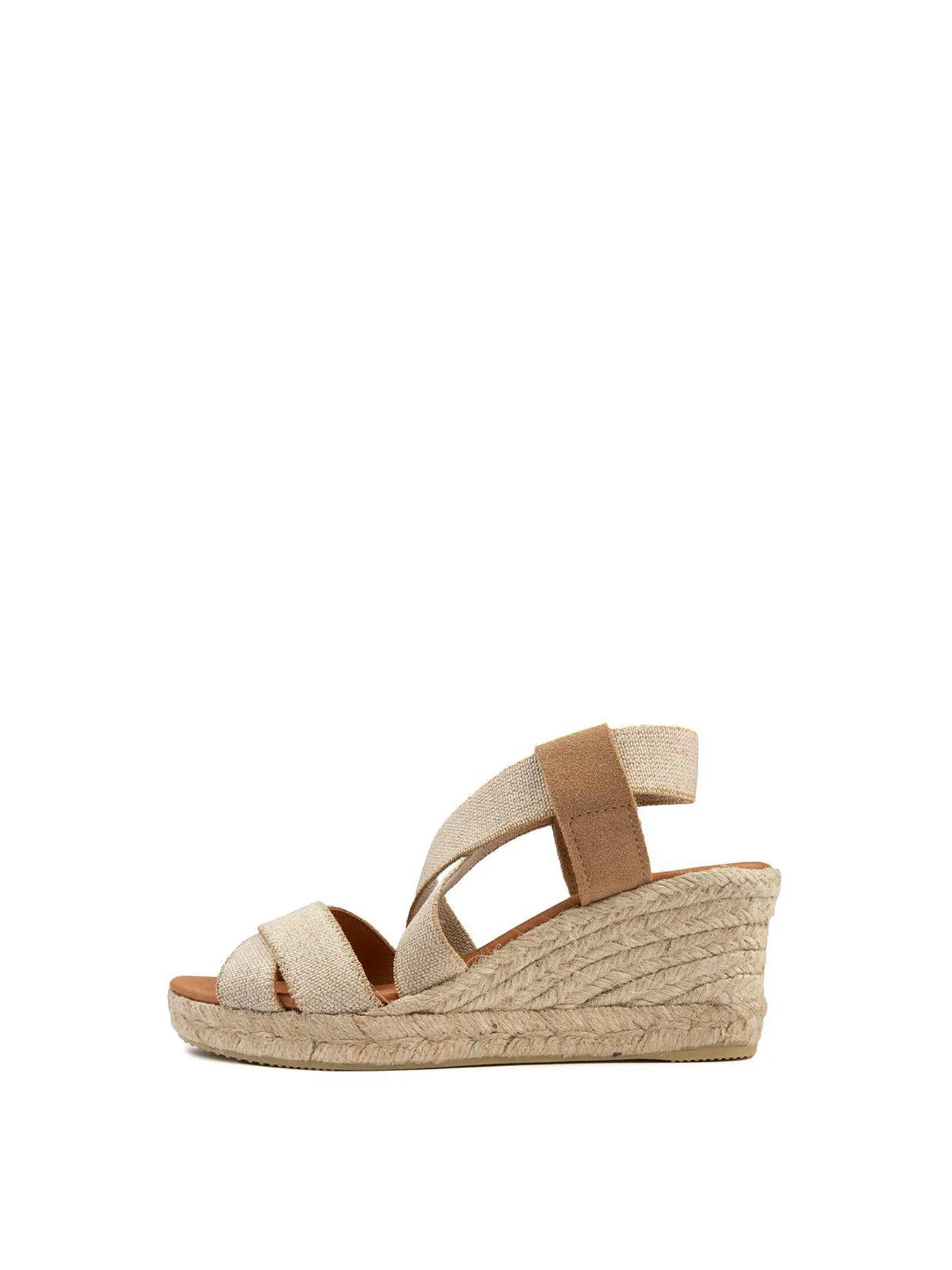 Alina Espadrille Sandals Beige - Image 2