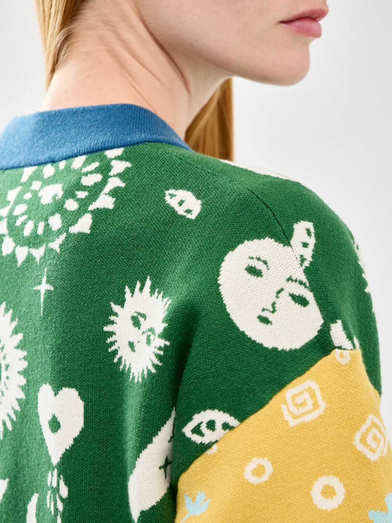 Morocco Cardigan Multi - Image 3
