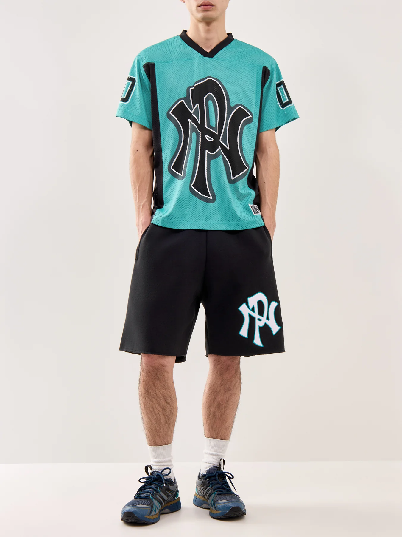 NYP Sports Short Sleeve Jersey Aqua - Image 2