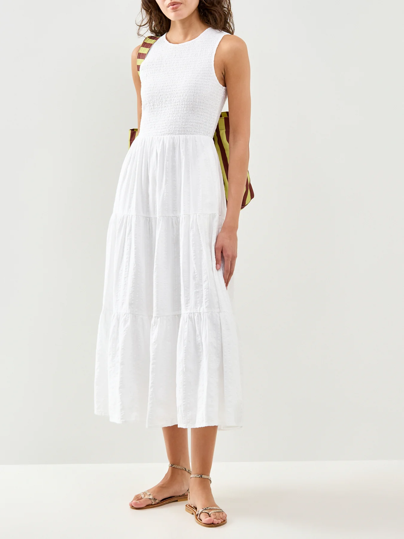 Charlie Midi Dress White - Image 2