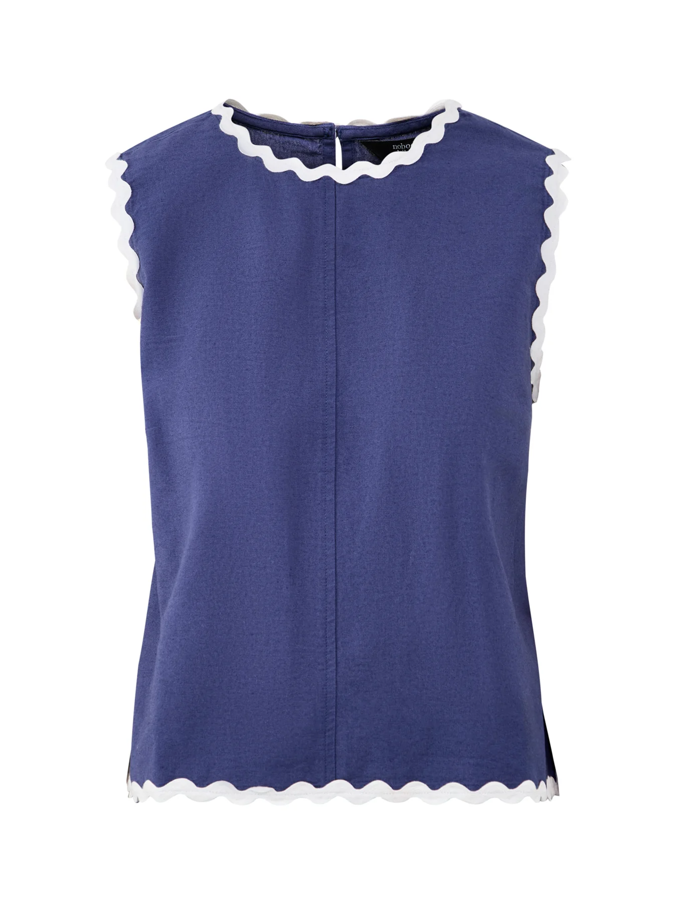 Rick Rack Stirling Top Blue