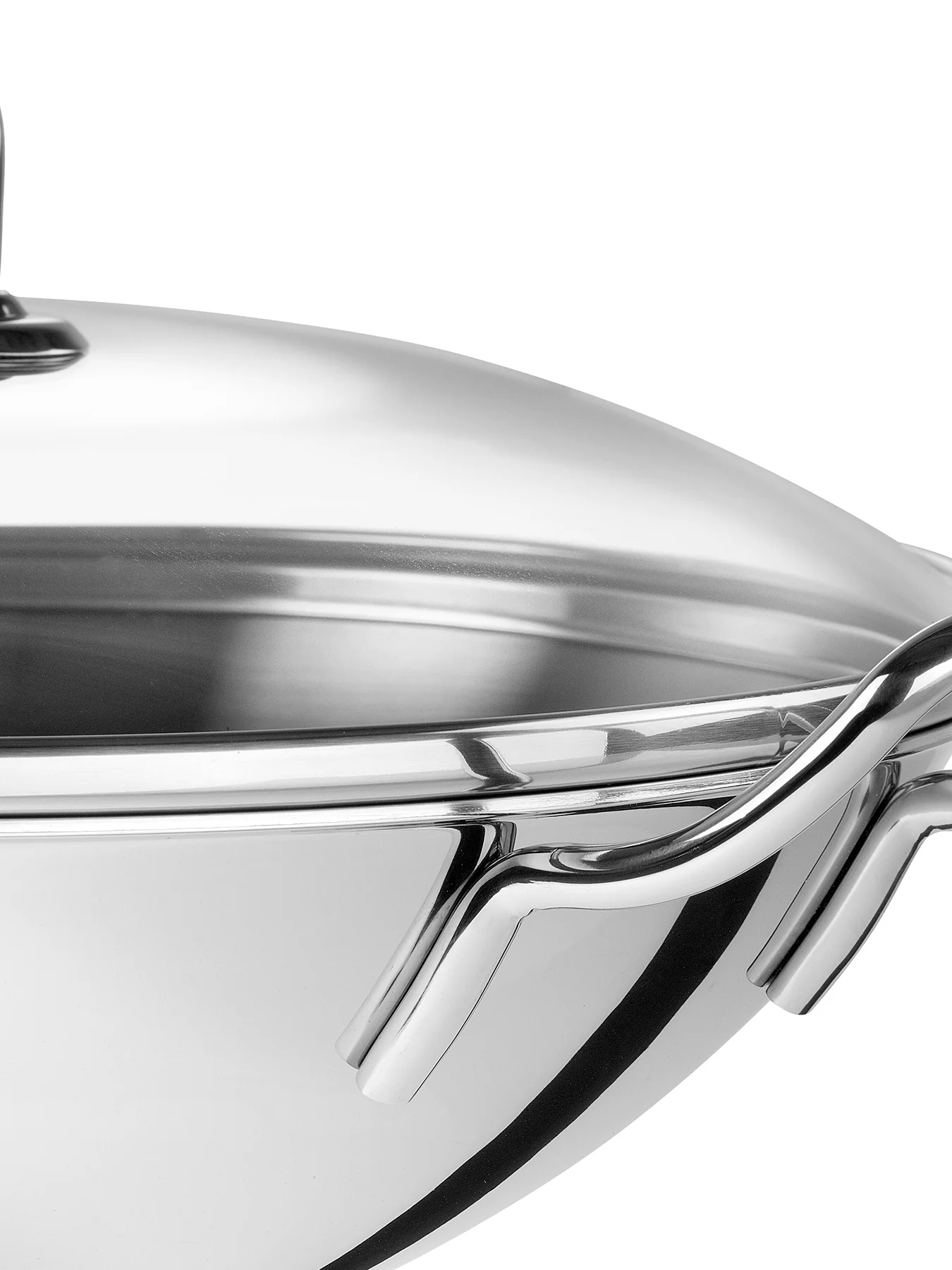 Plus Wok 32cm Silver - Image 3