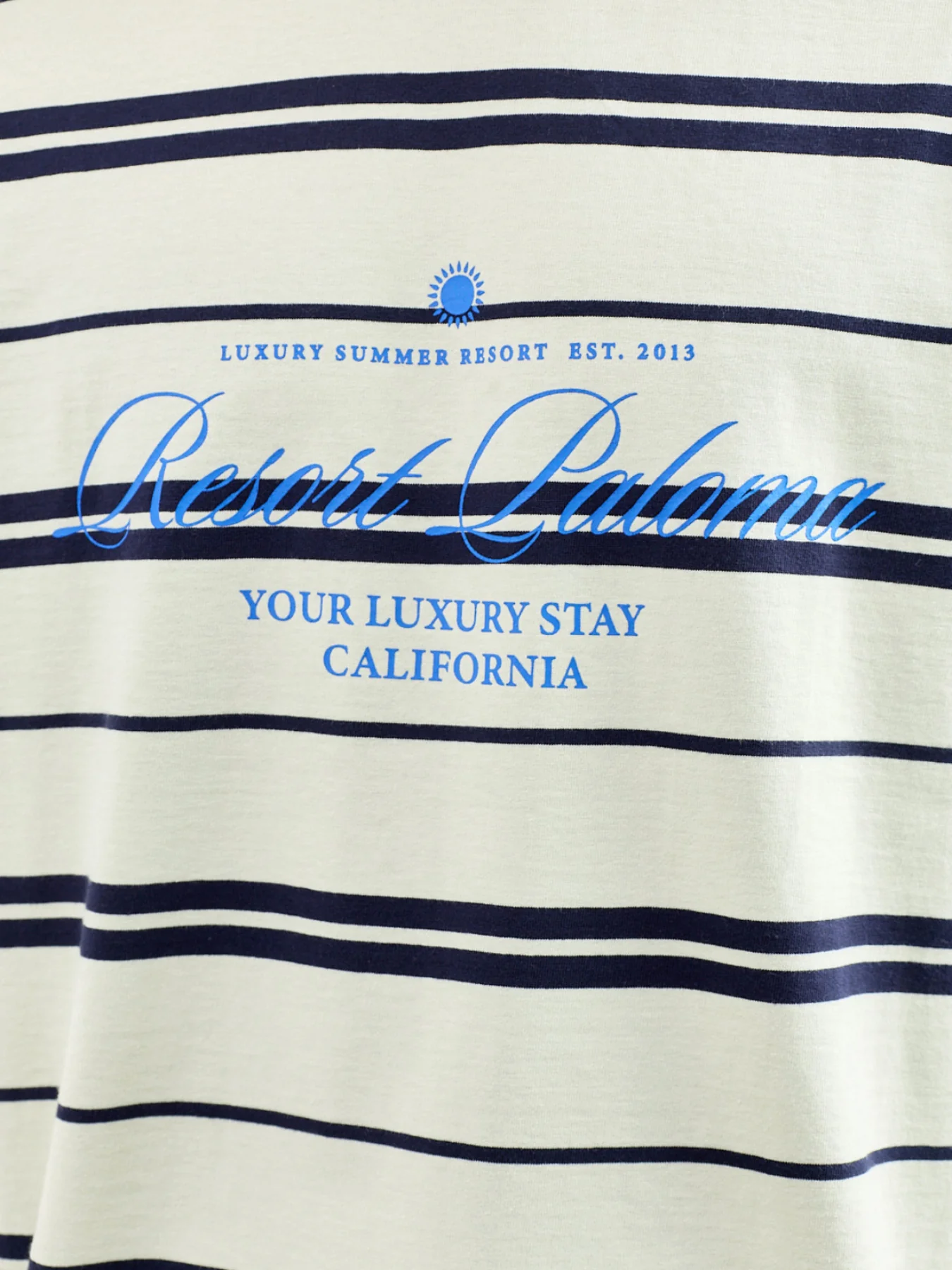 Fred Stripe Print T-Shirt Green - Image 3