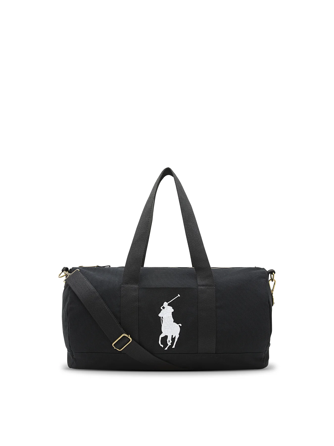 Kids' Polo Player Duffle Bag Black