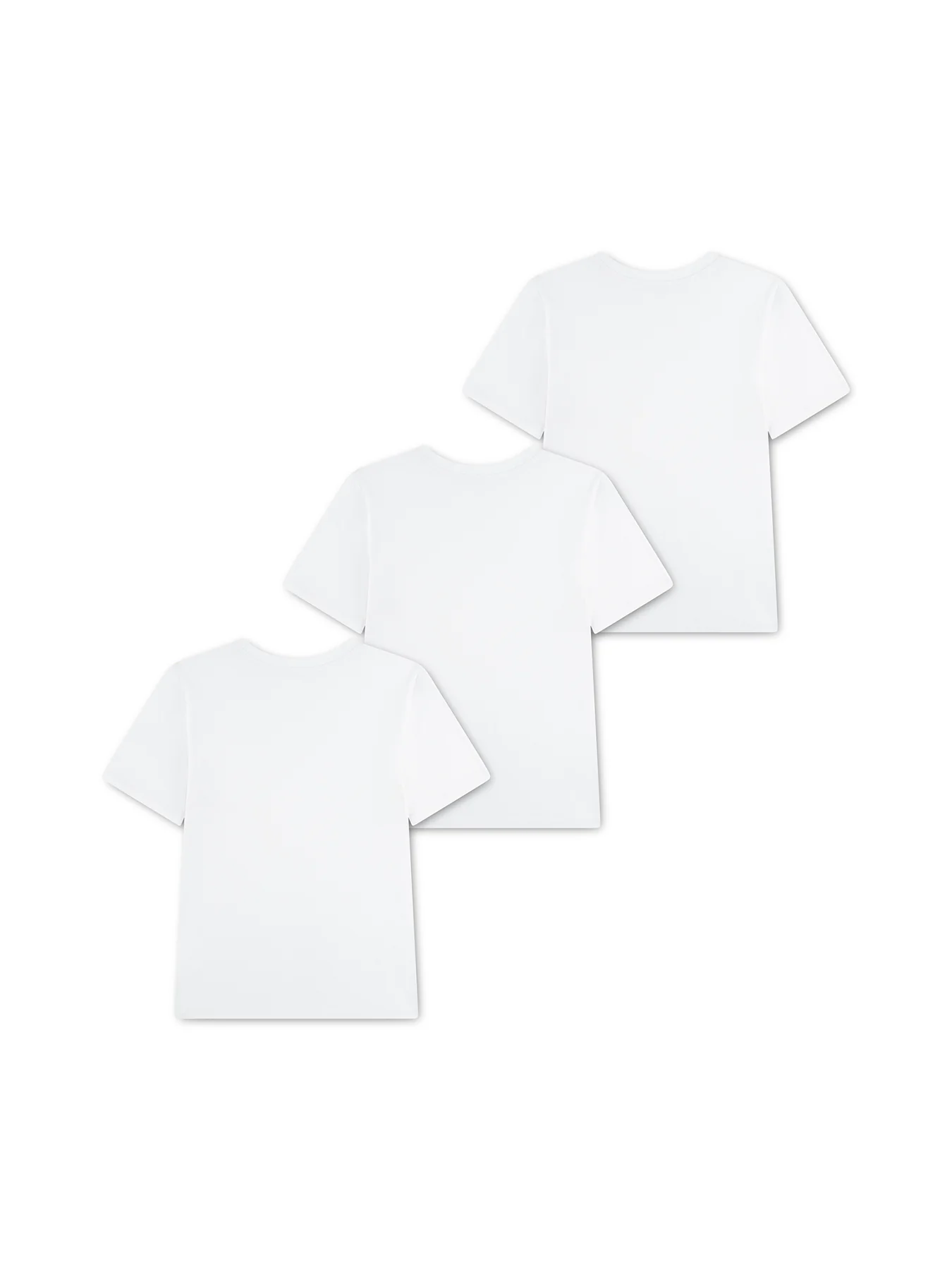 Kids' 3-Pack Cotton Crew Undershirts - Image 6