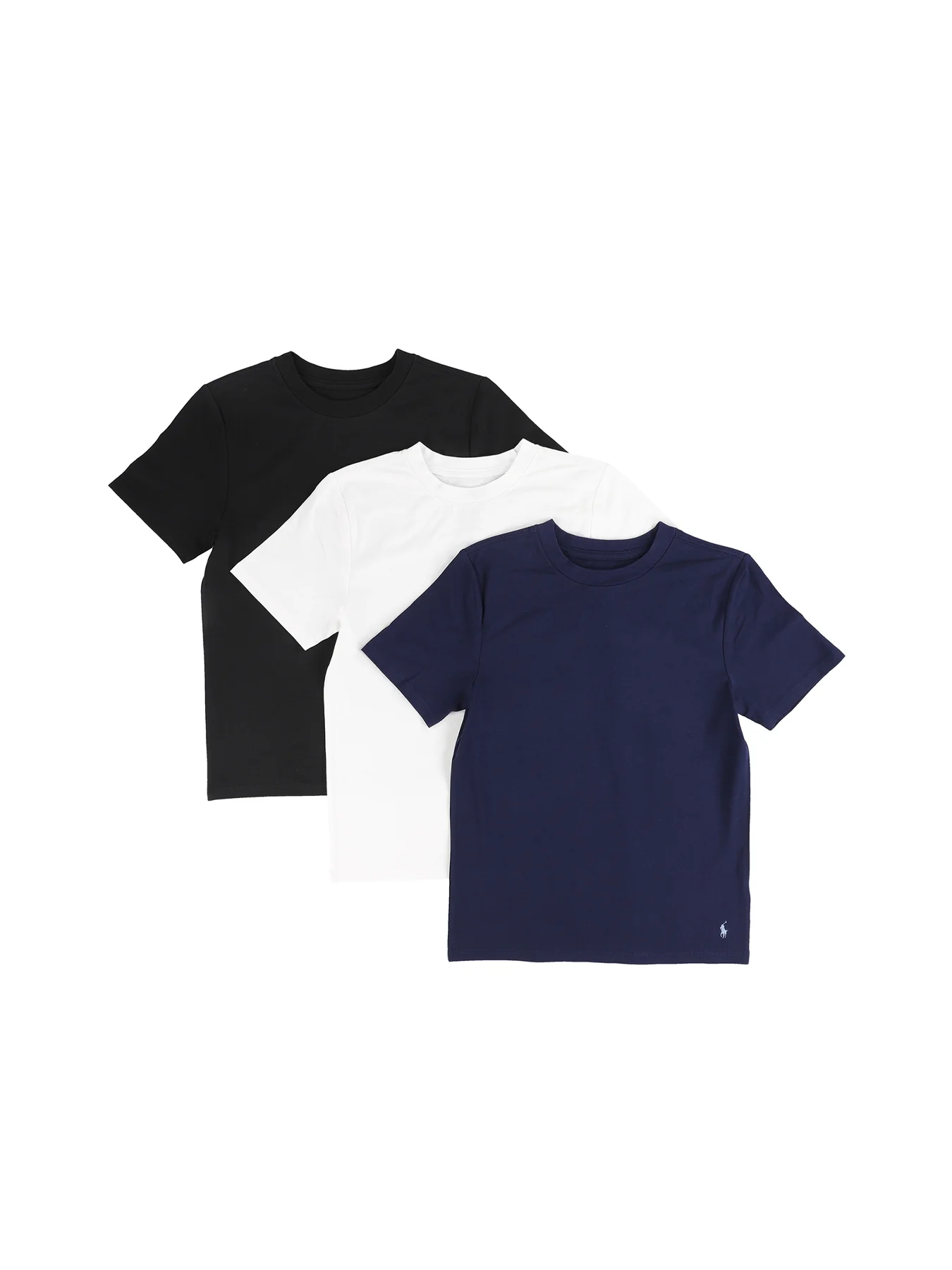 Kids' 3-Pack Cotton Crew Undershirts - Image 9