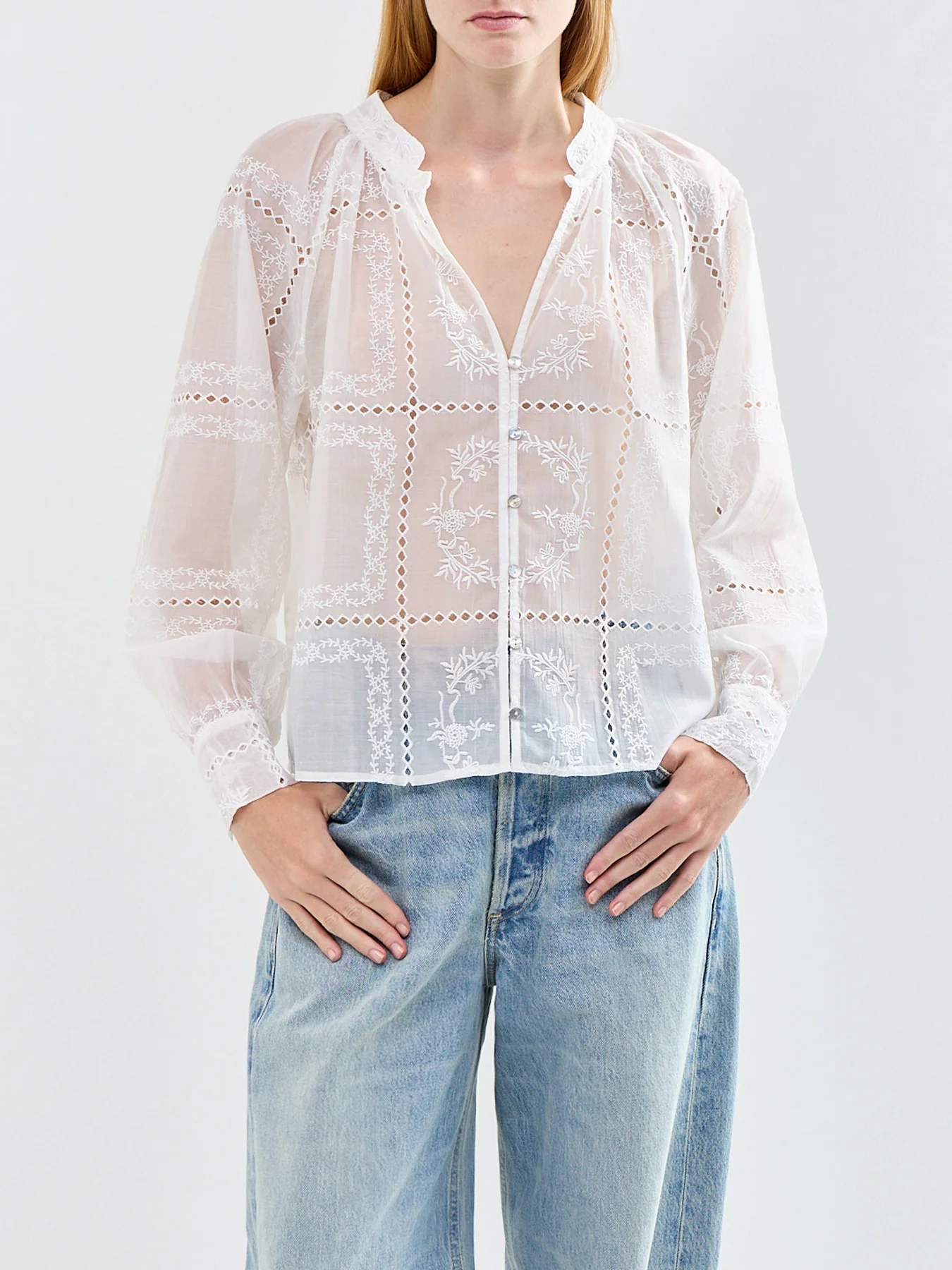 Francine Blouse White - Image 4