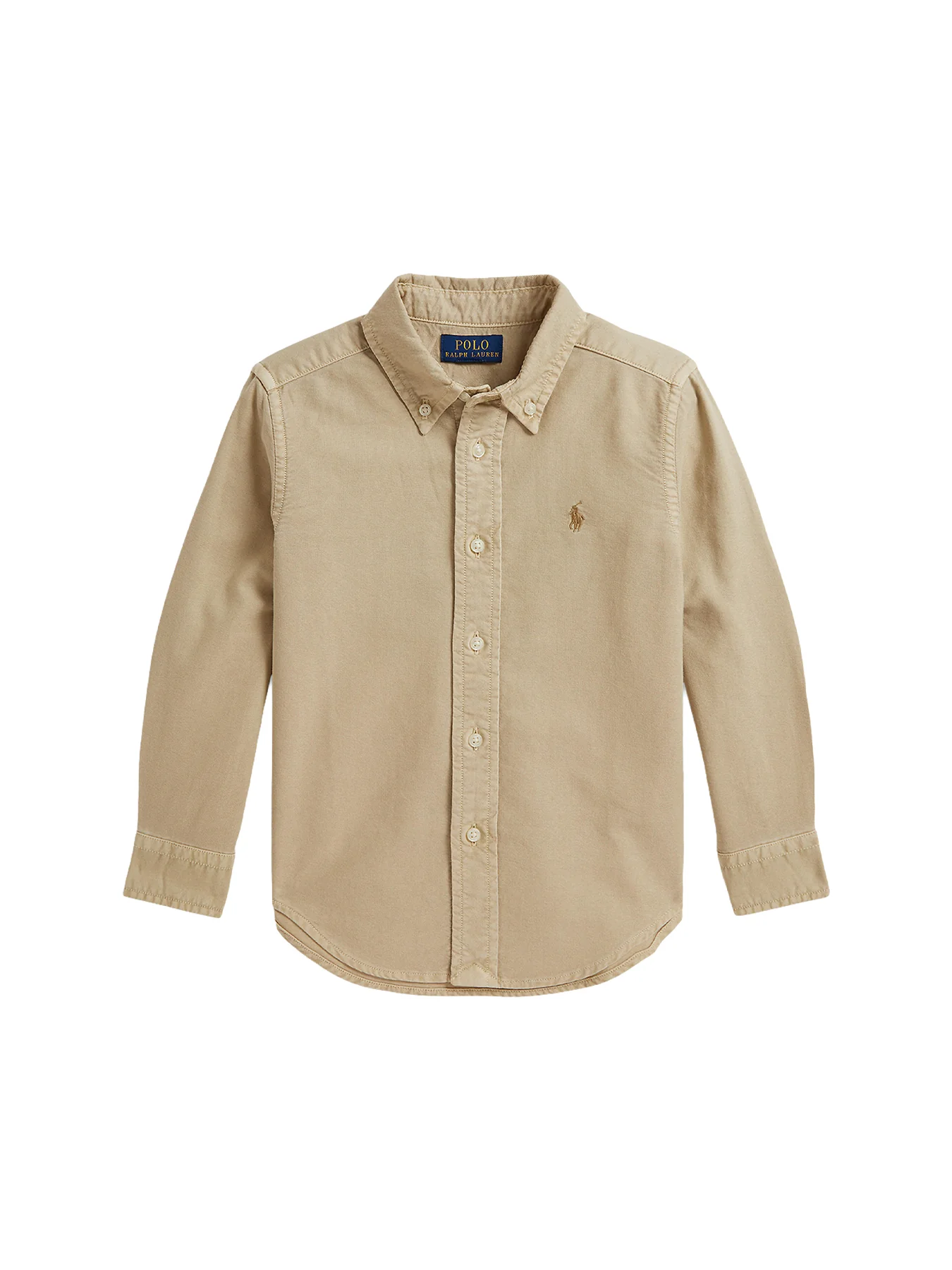 Kids' Sport Shirt Cream - Image 3