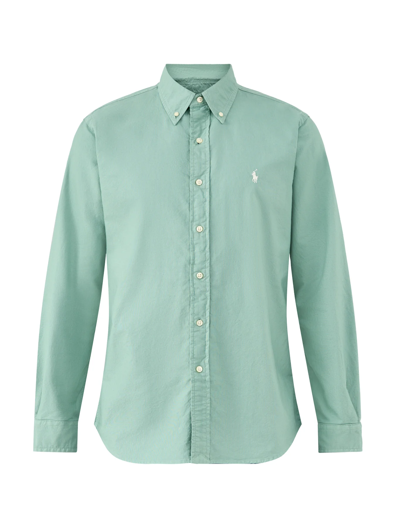 Custom Fit Oxford Shirt Green