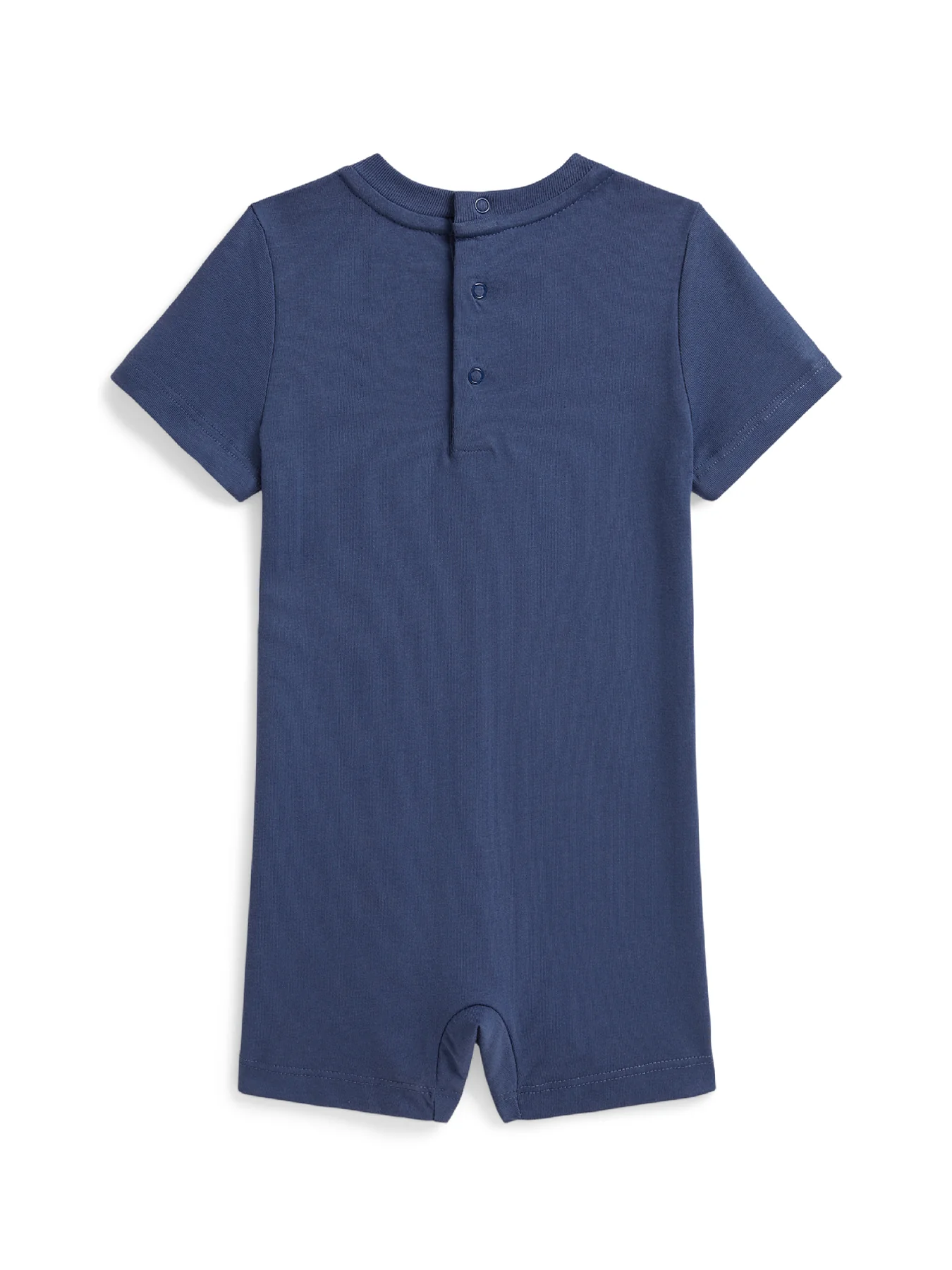 Baby Knit Shortall Navy - Image 2