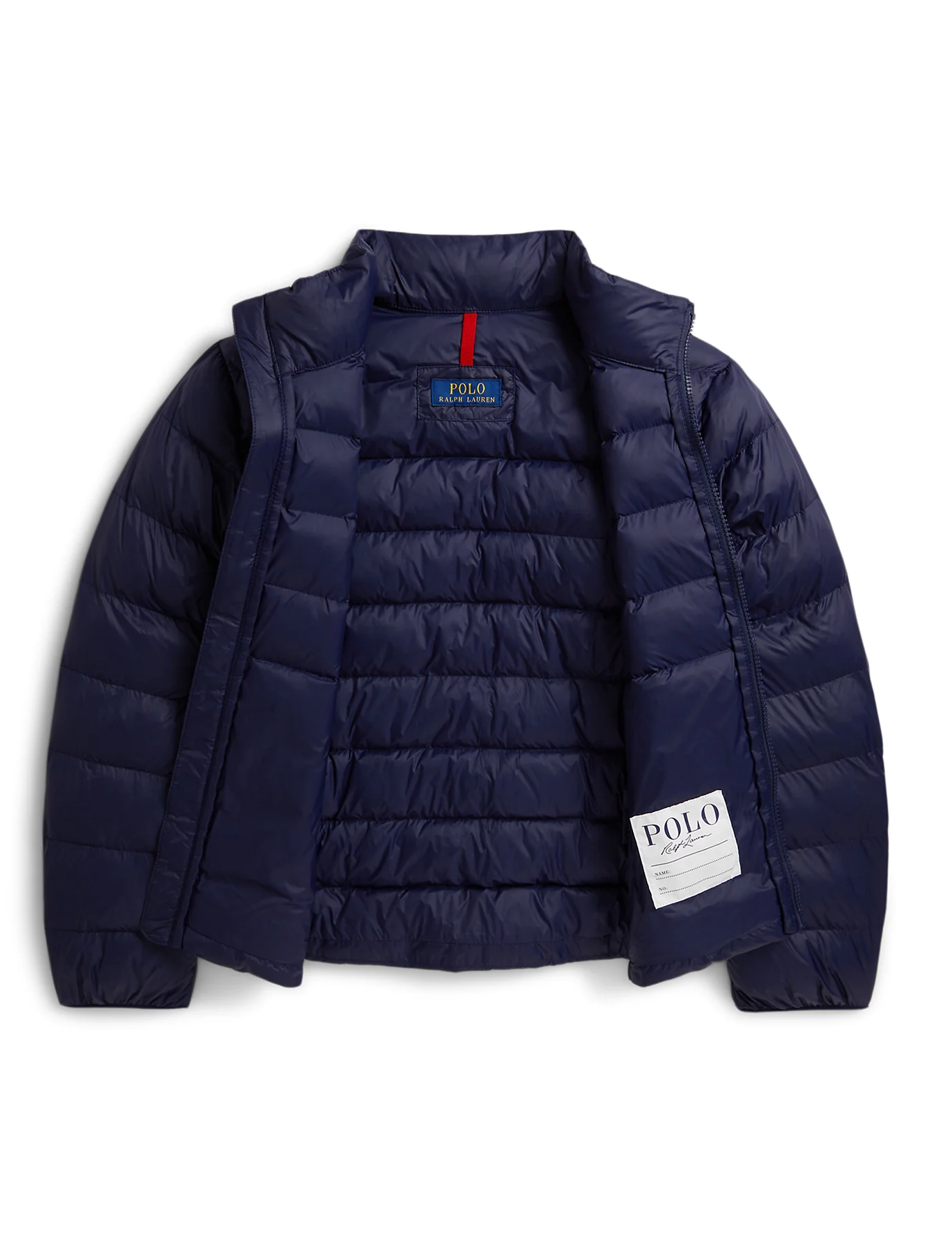Kids' Woven Bomber Jacket Navy - Image 4