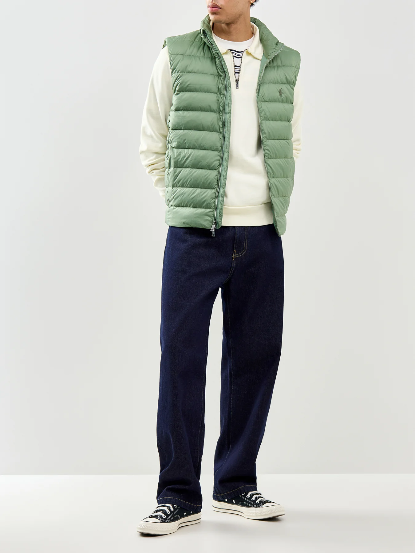 Woven Puffer Gilet Fatigue - Image 2