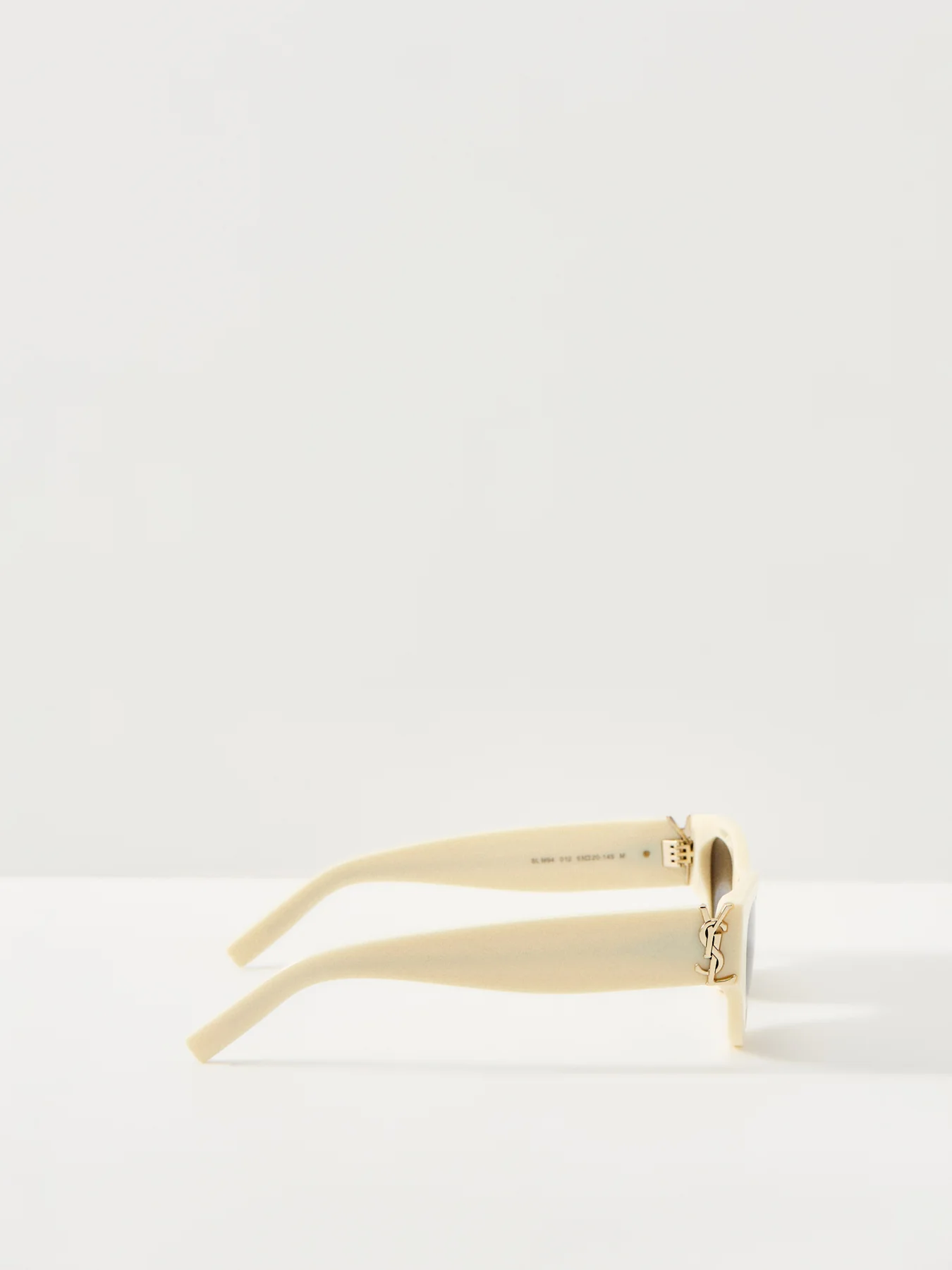 SL M94 Rectangle Sunglasses Ivory - Image 2