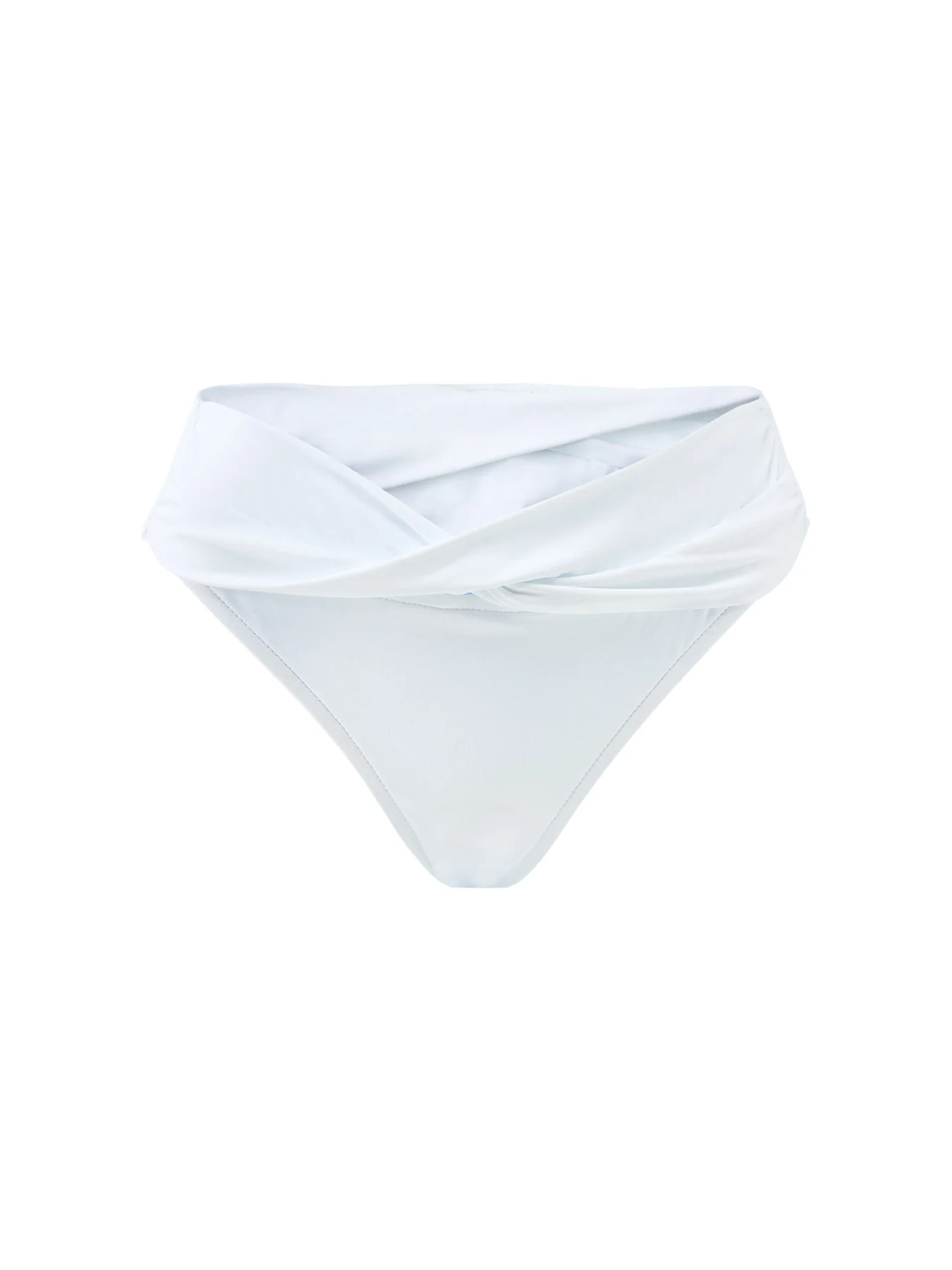 Collective Twist Band Mini Hipster Bikini Bottom White