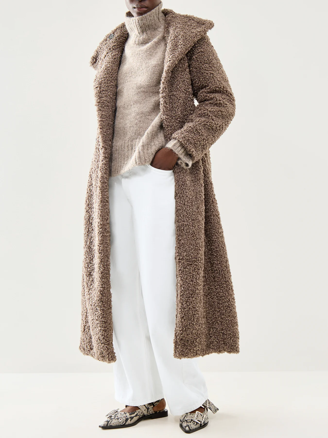 Gabriella High Neck Knit Grey - Image 2
