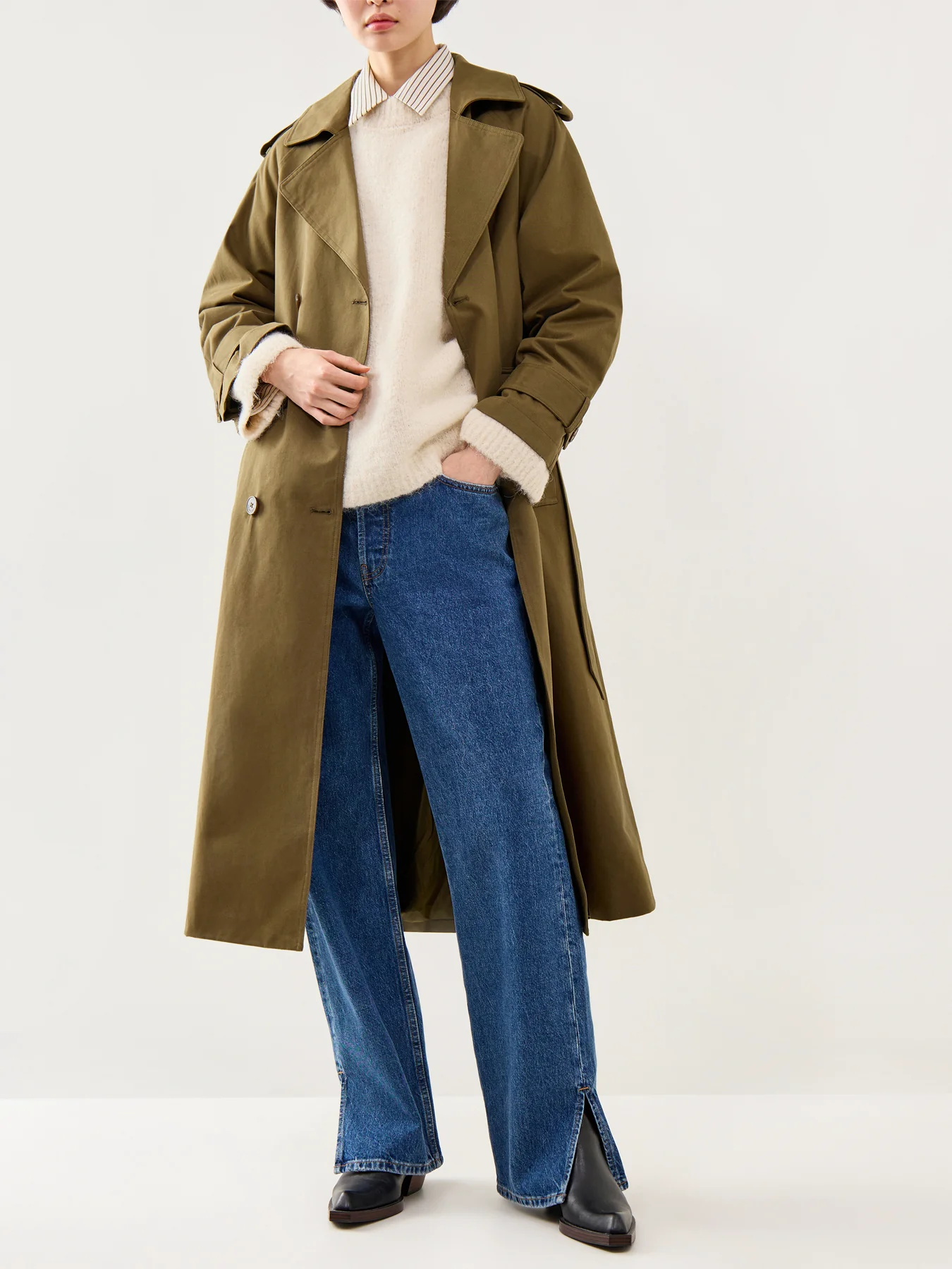 Gabriella Crew Neck Knit Birch - Image 2