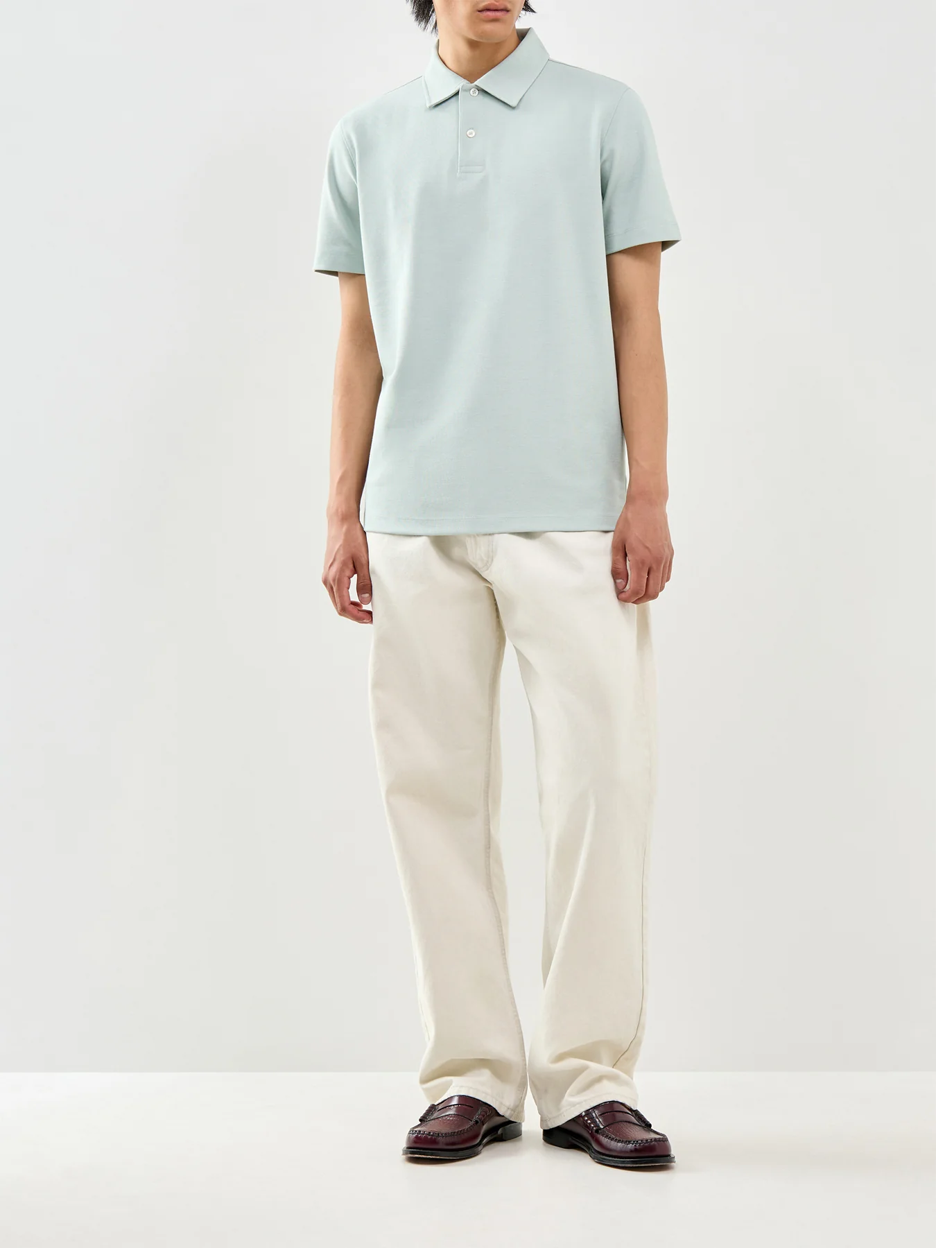 Aiden Polo Shirt Green - Image 2
