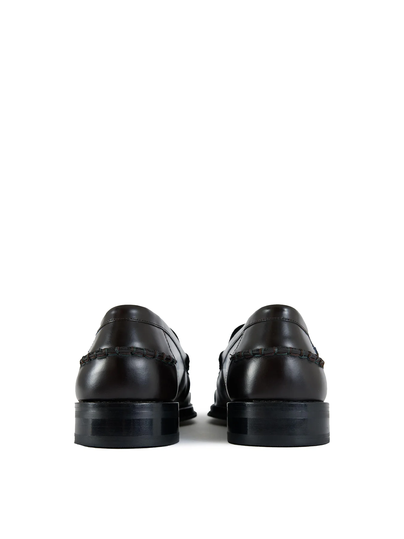 Breton Leather Loafers Black - Image 3