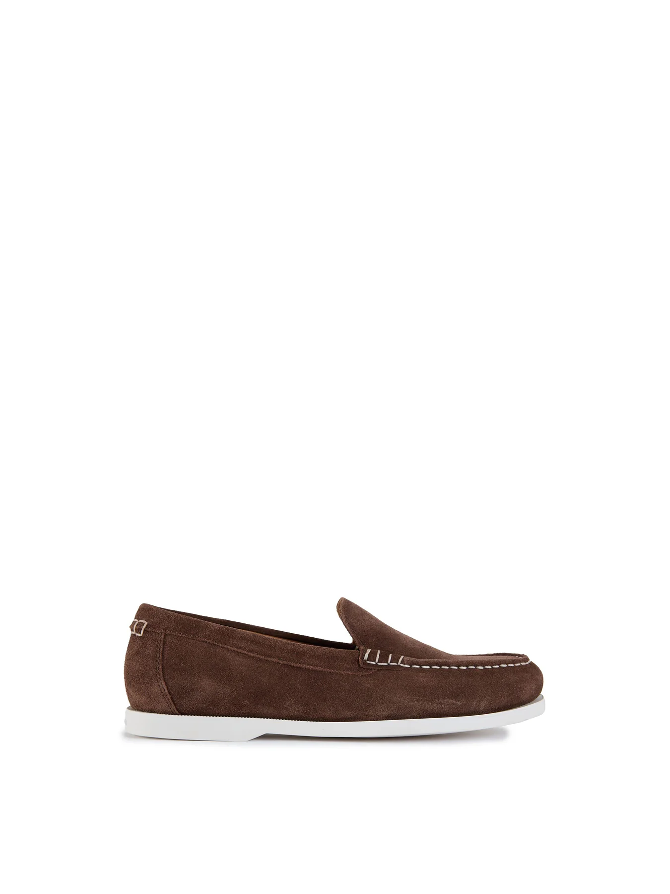 Merton Suede Venetian Loafers Brown