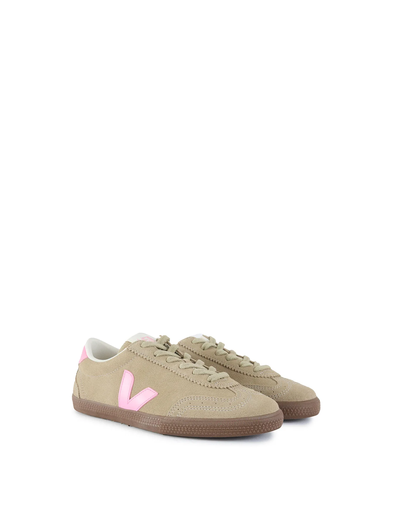 Volley Suede Trainers Brown - Image 2