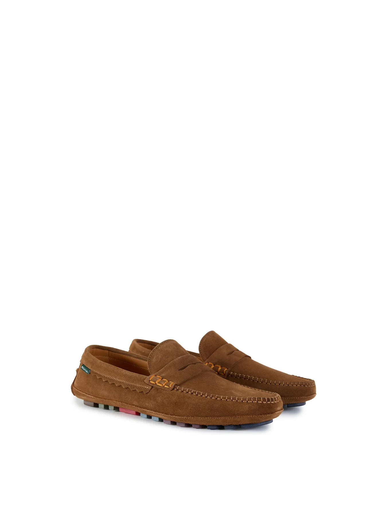 Jenson Suede Driving Shoes Tan - Image 2