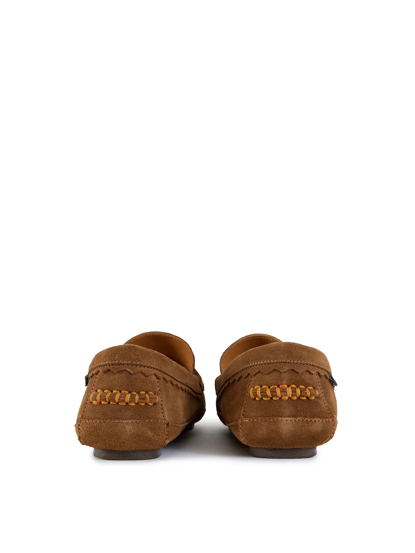 Jenson Suede Driving Shoes Tan - Image 3