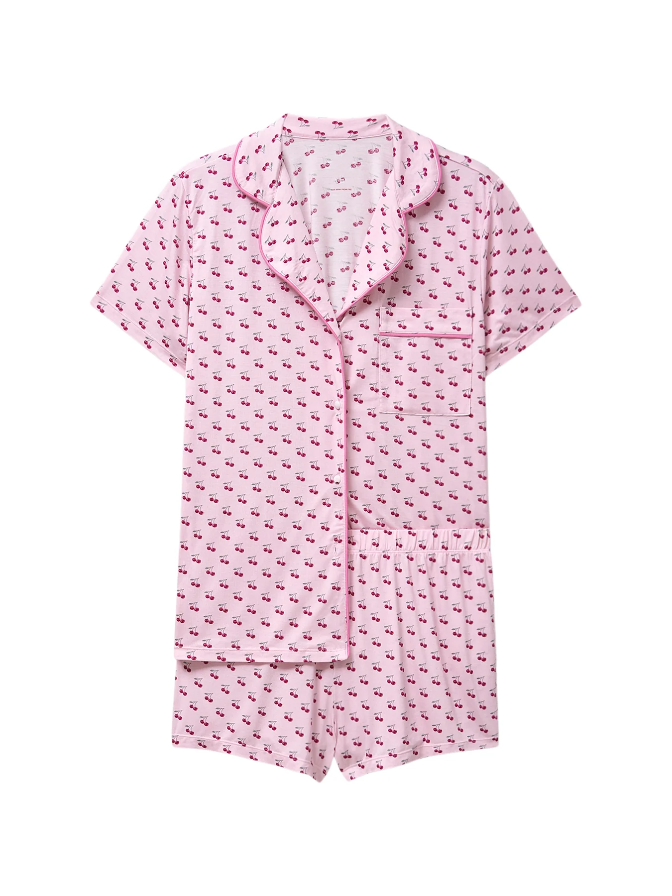 Short Pyjama Set Pink