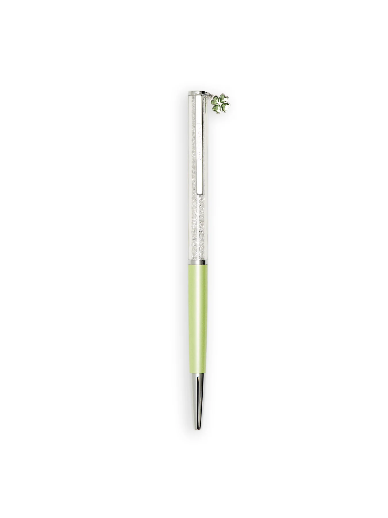 Crystalline Ballpoint Pen Heart Pink