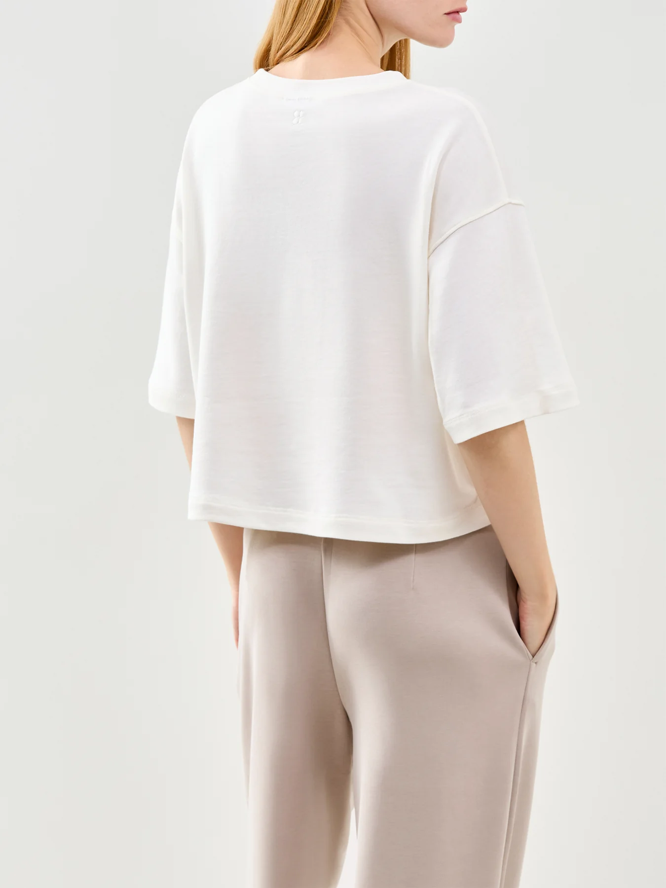 After Class Short Sleeve Sweatshirt White - Image 4