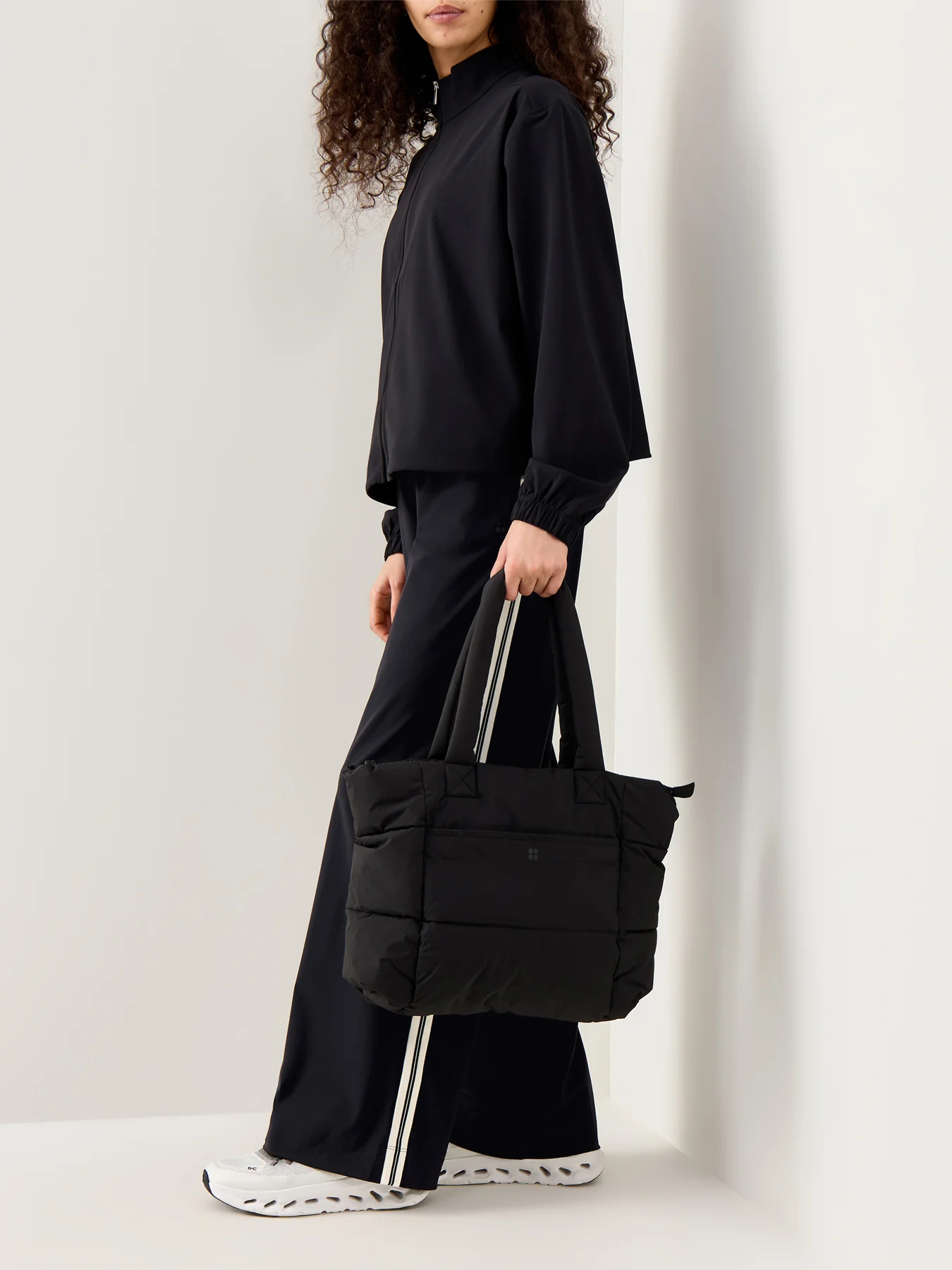 Explorer Side Stripe Wide Leg Black - Image 2