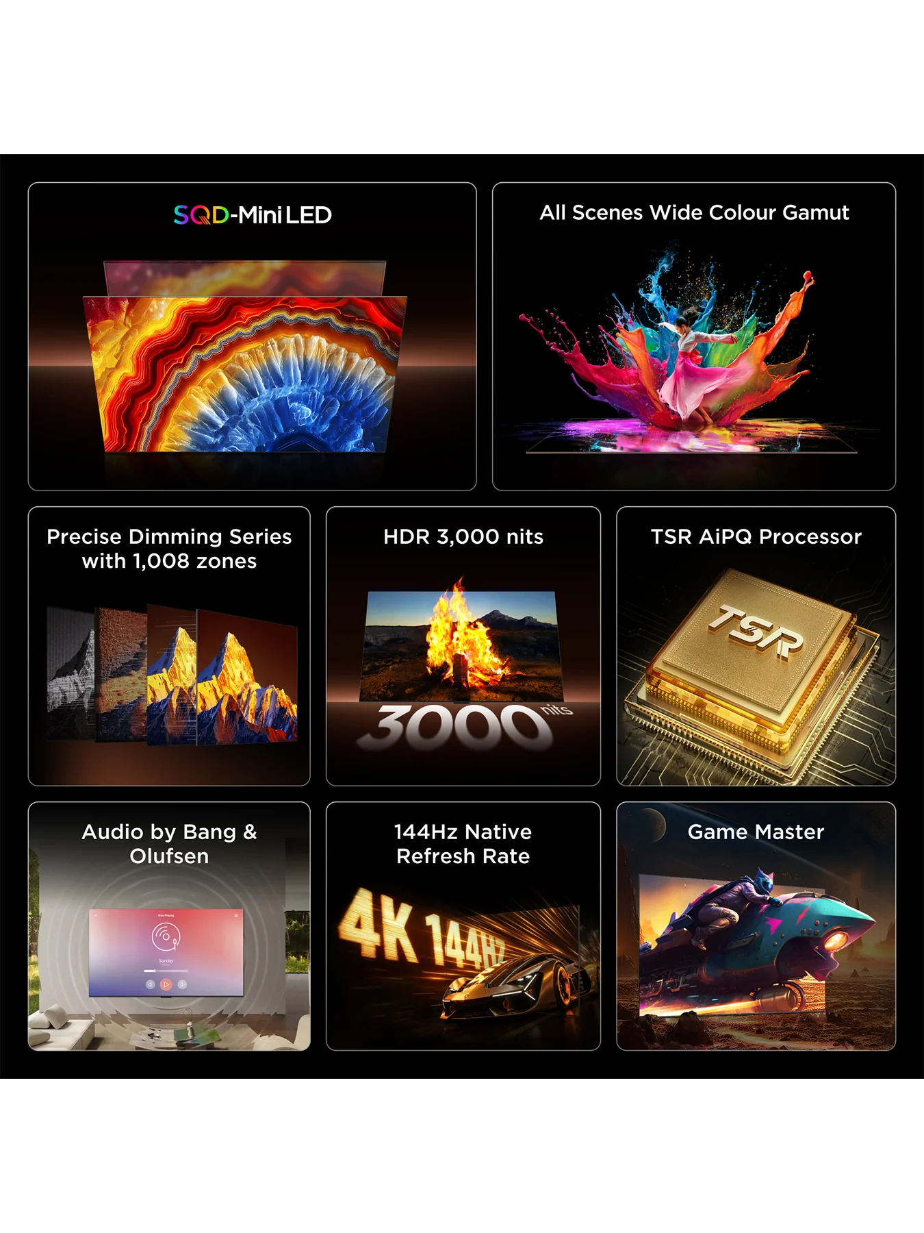 C8L 55 Inch QD Mini LED 4K UHD Smart TV - Image 3