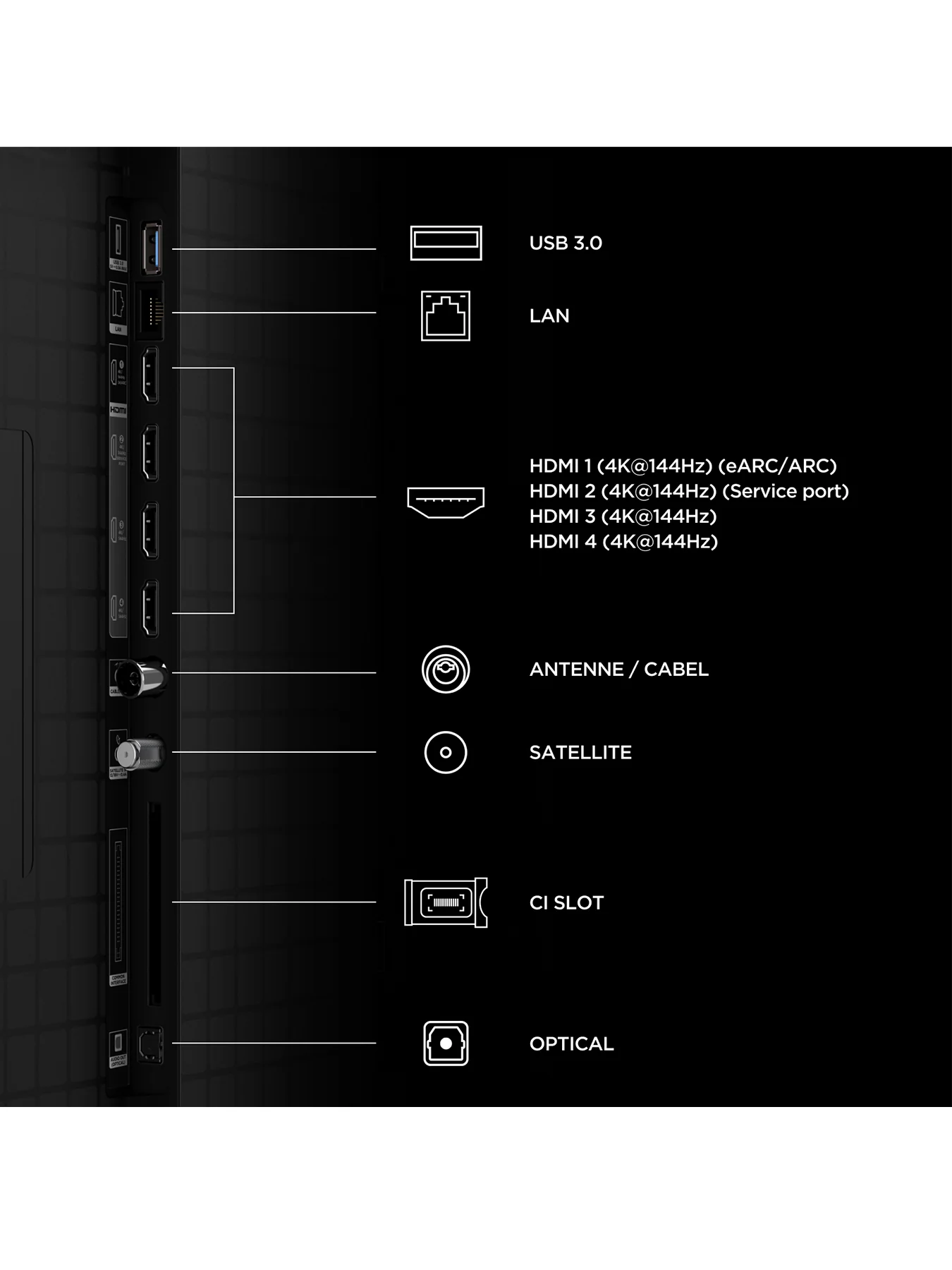 C8L 65 Inch QD Mini LED 4K UHD Smart TV - Image 4